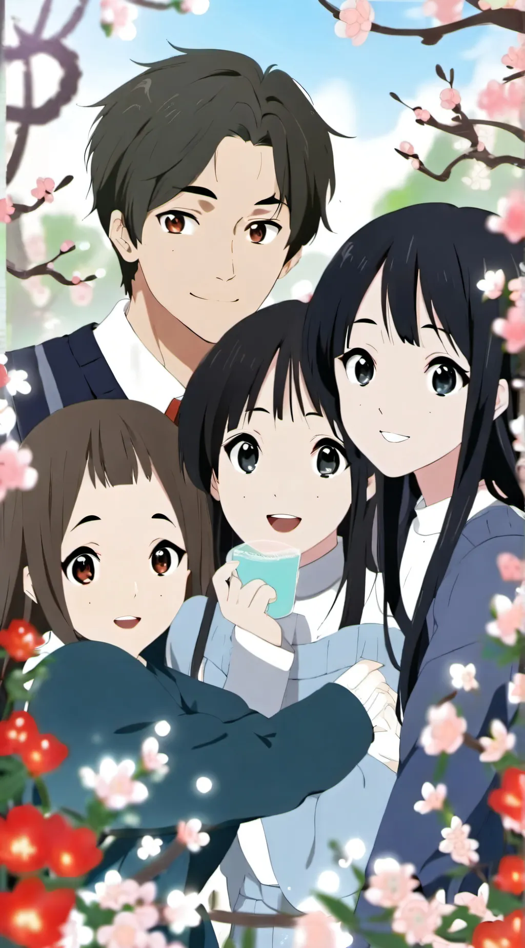 ai character: Your friend group background