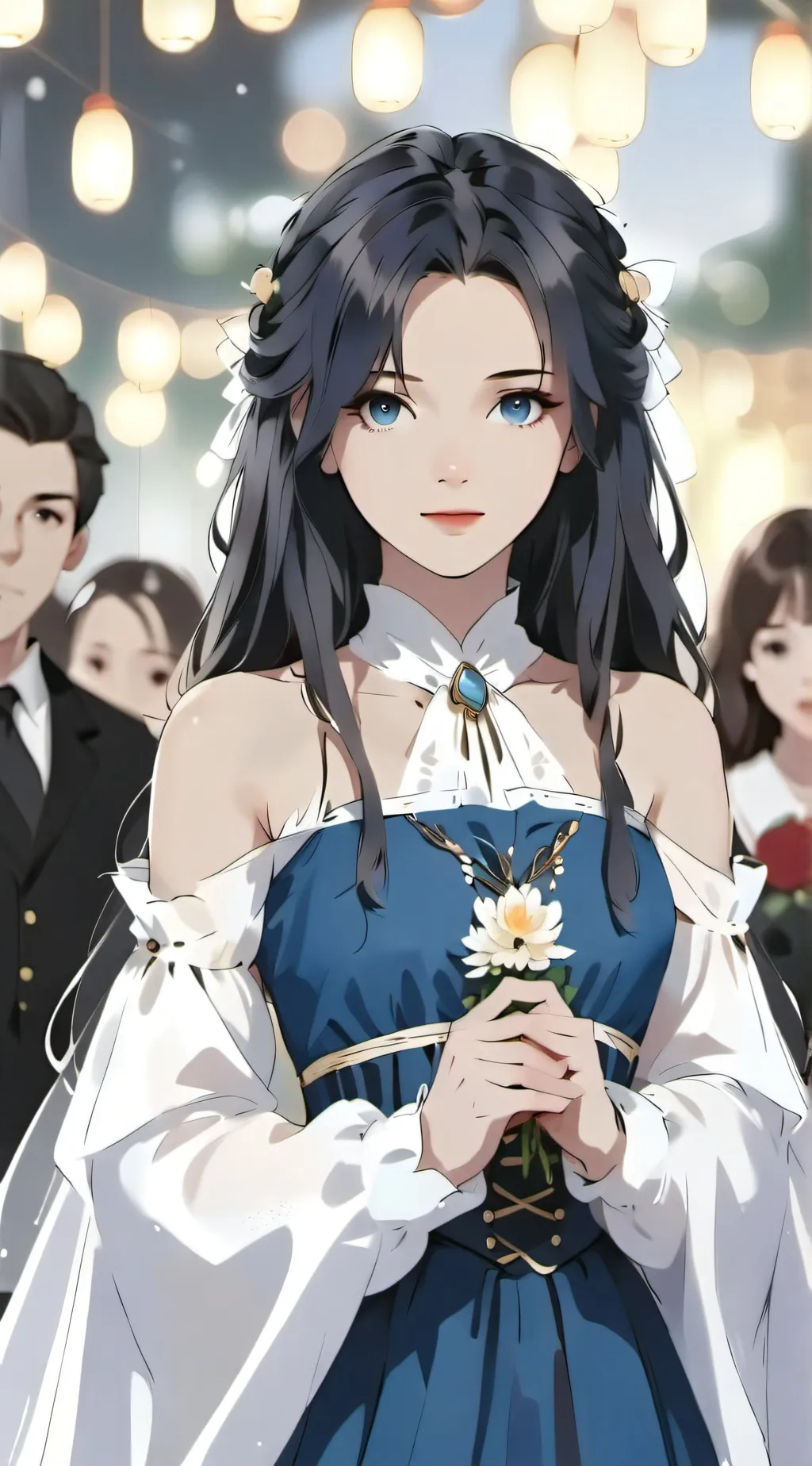 ai character: Mha-ancient castle background