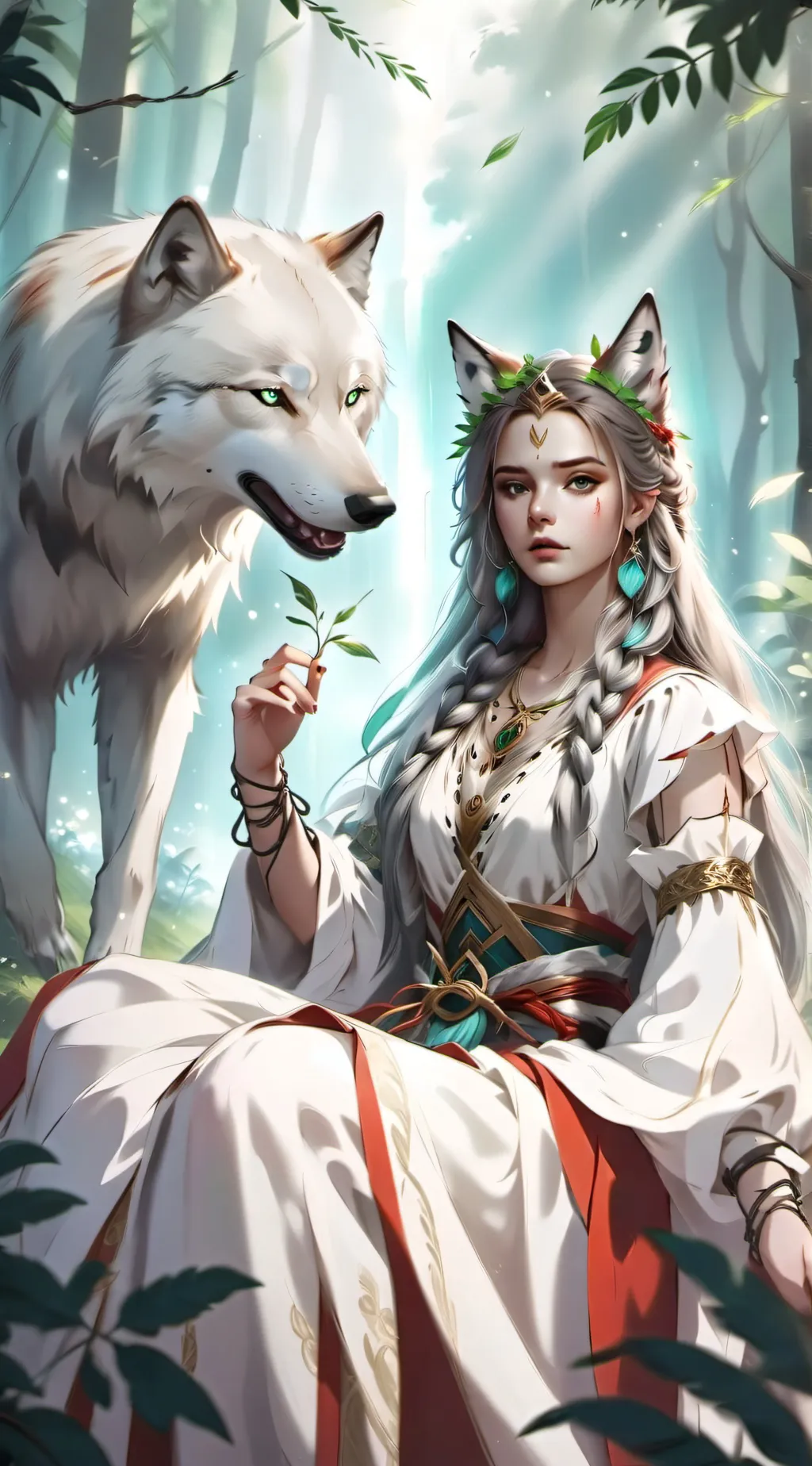 ai character: Iris background