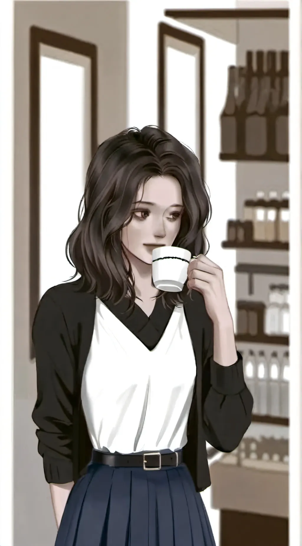 ai character: Leah Smith background