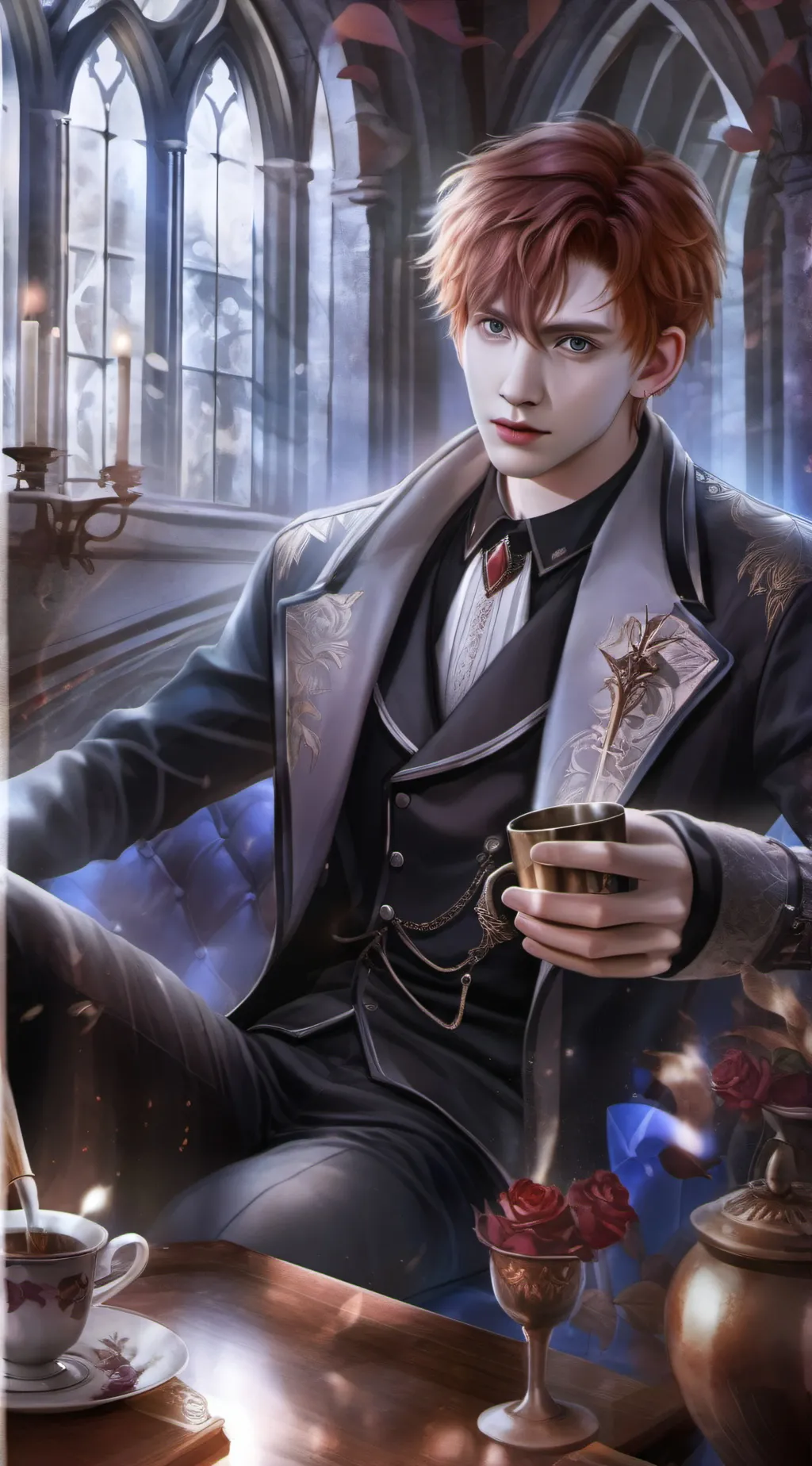 ai character: fred weasley  background