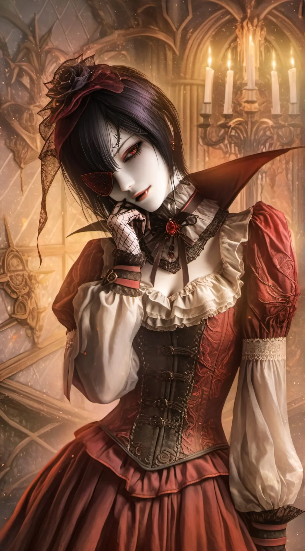 ai character: Madeleine background