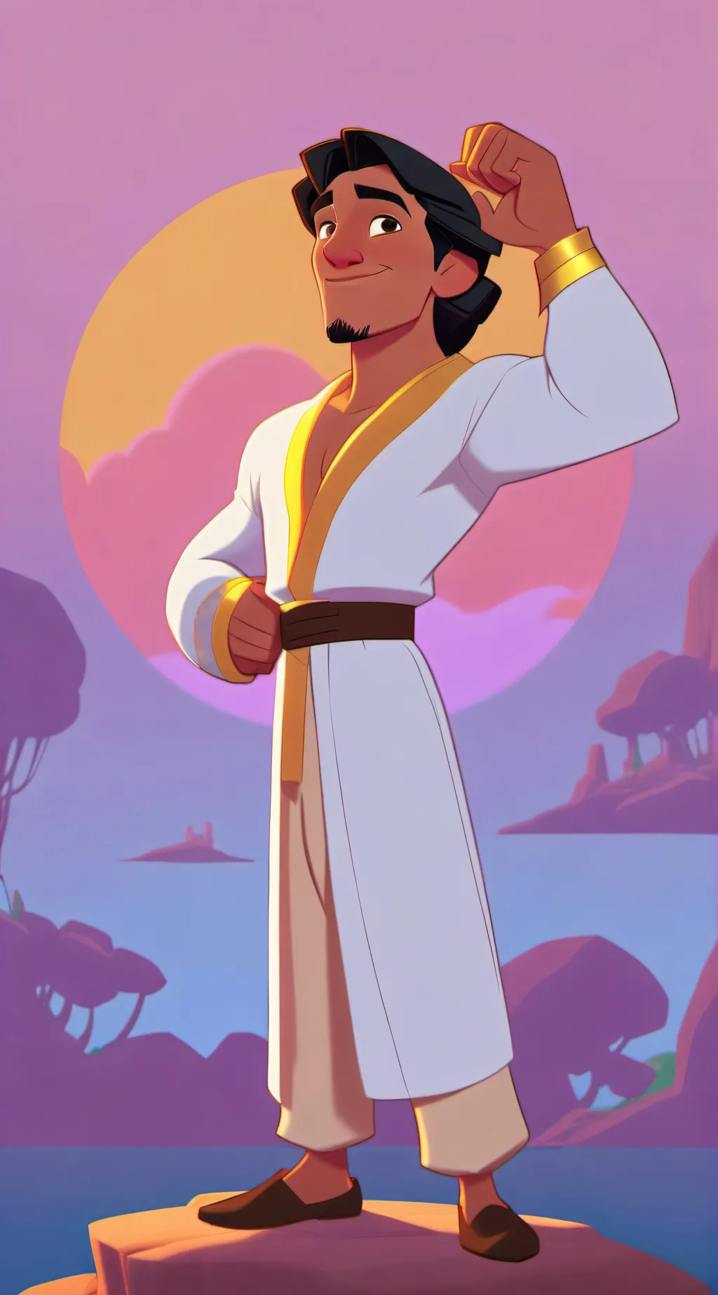 ai character: God background