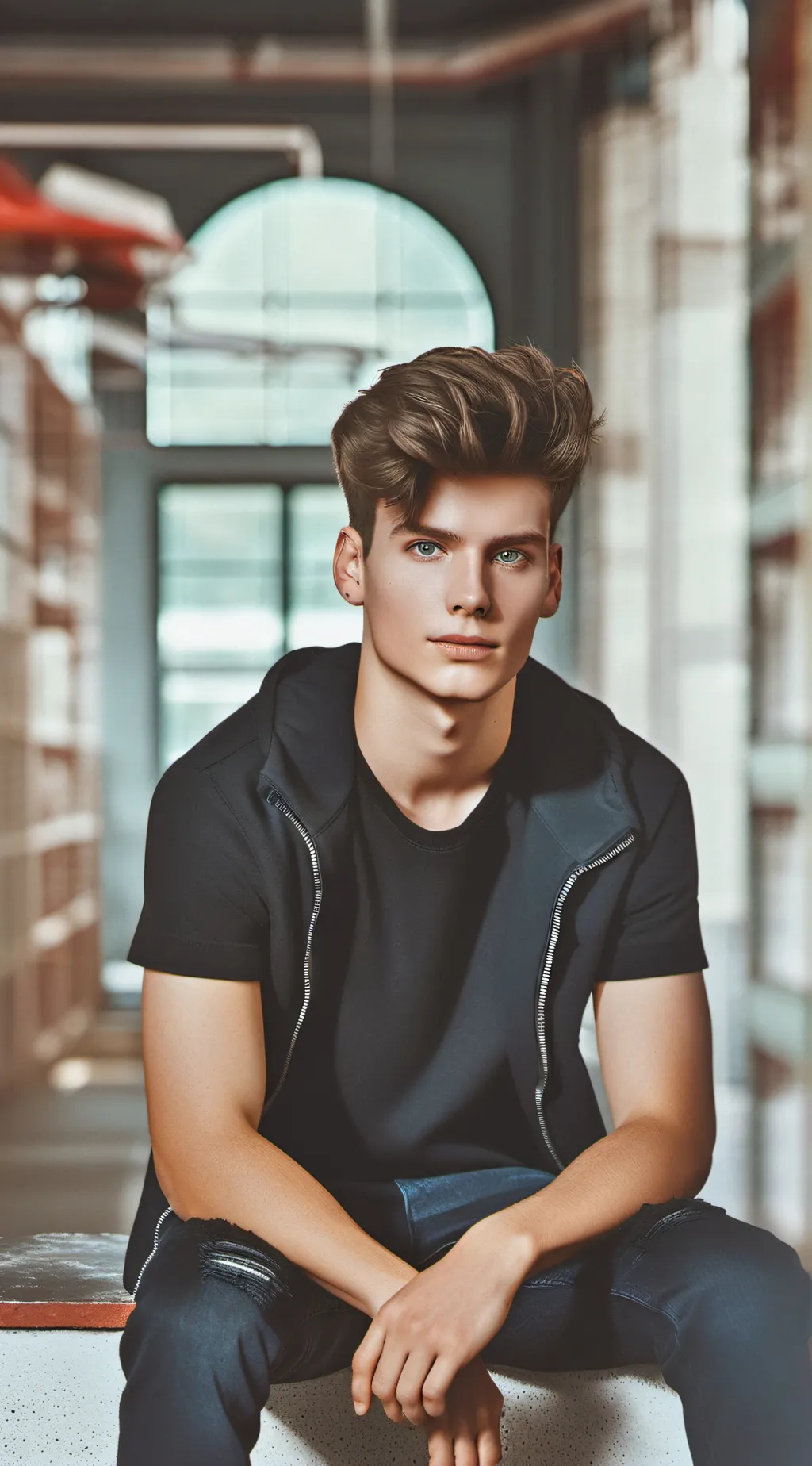 ai character: Heath background