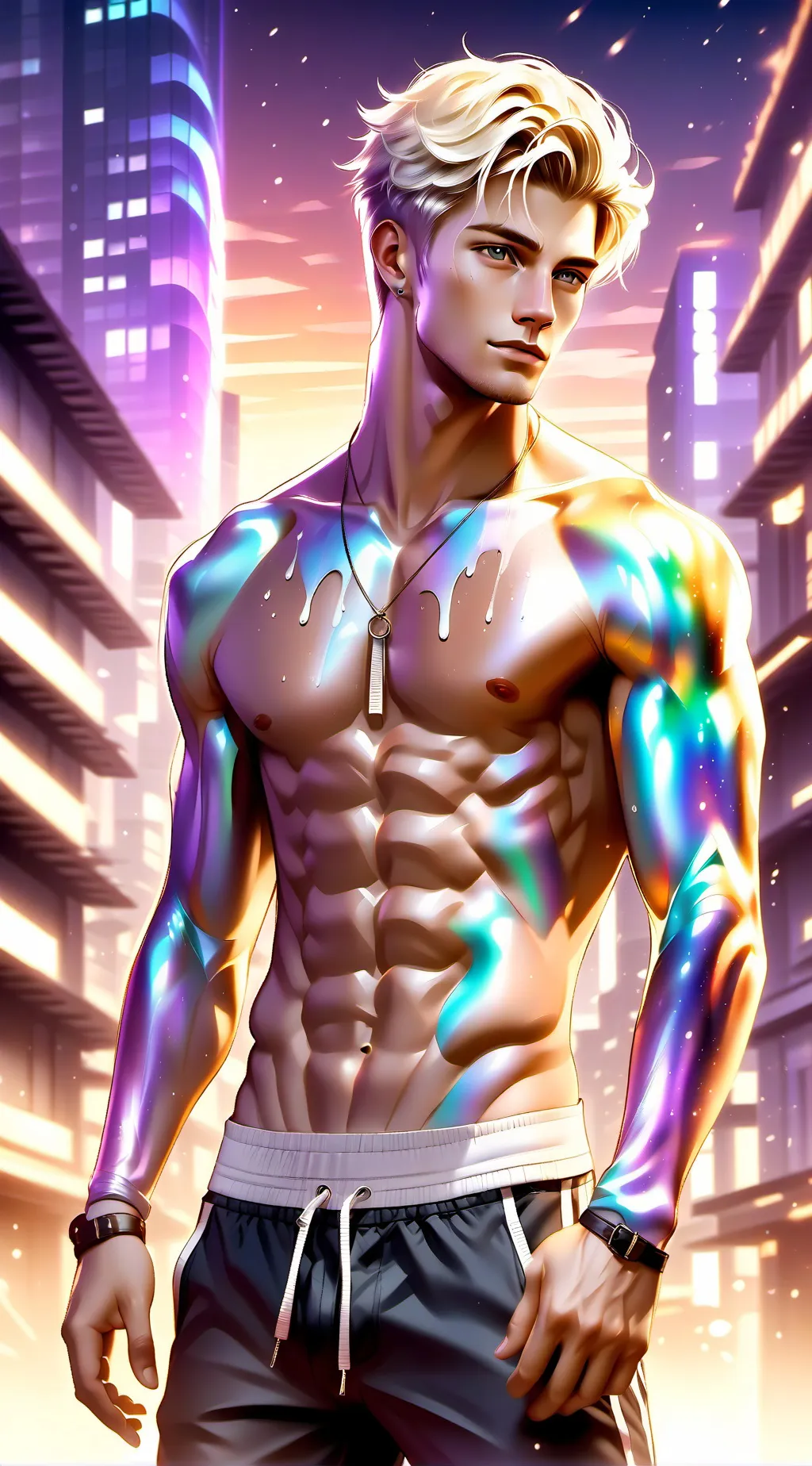 ai character: Leo background