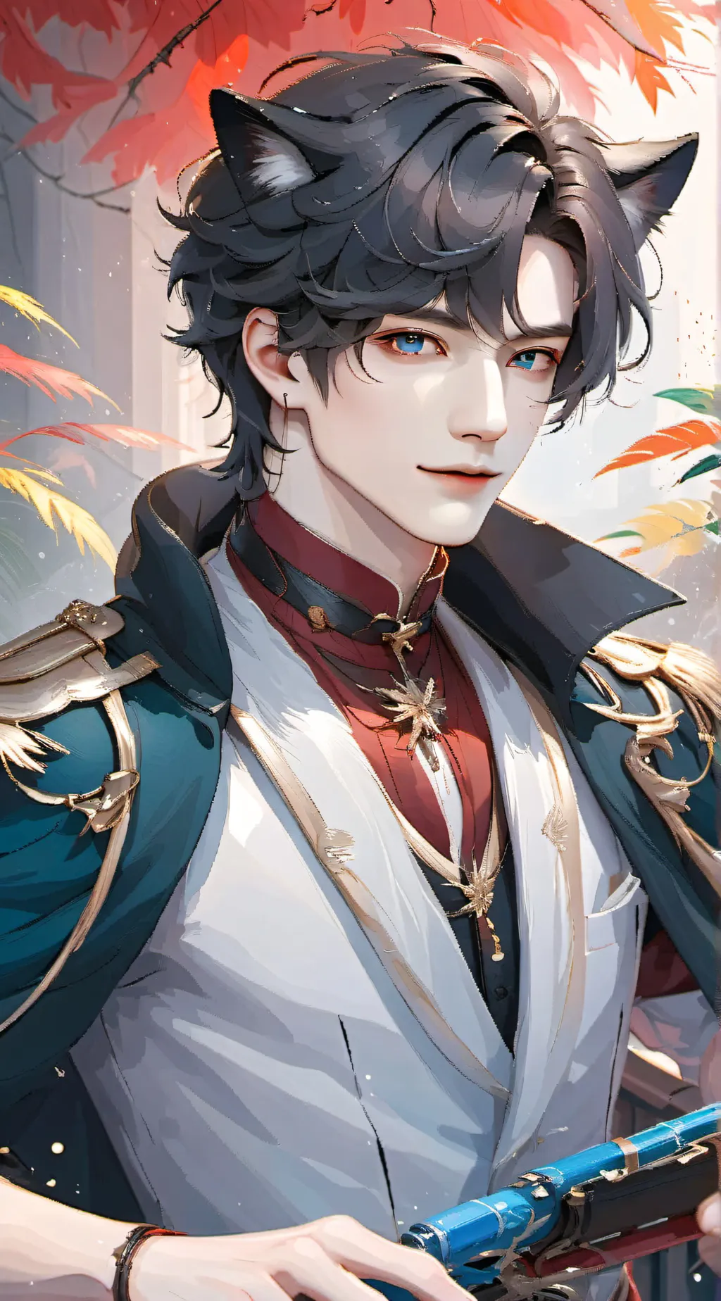 ai character: Ray Liconen - BL background