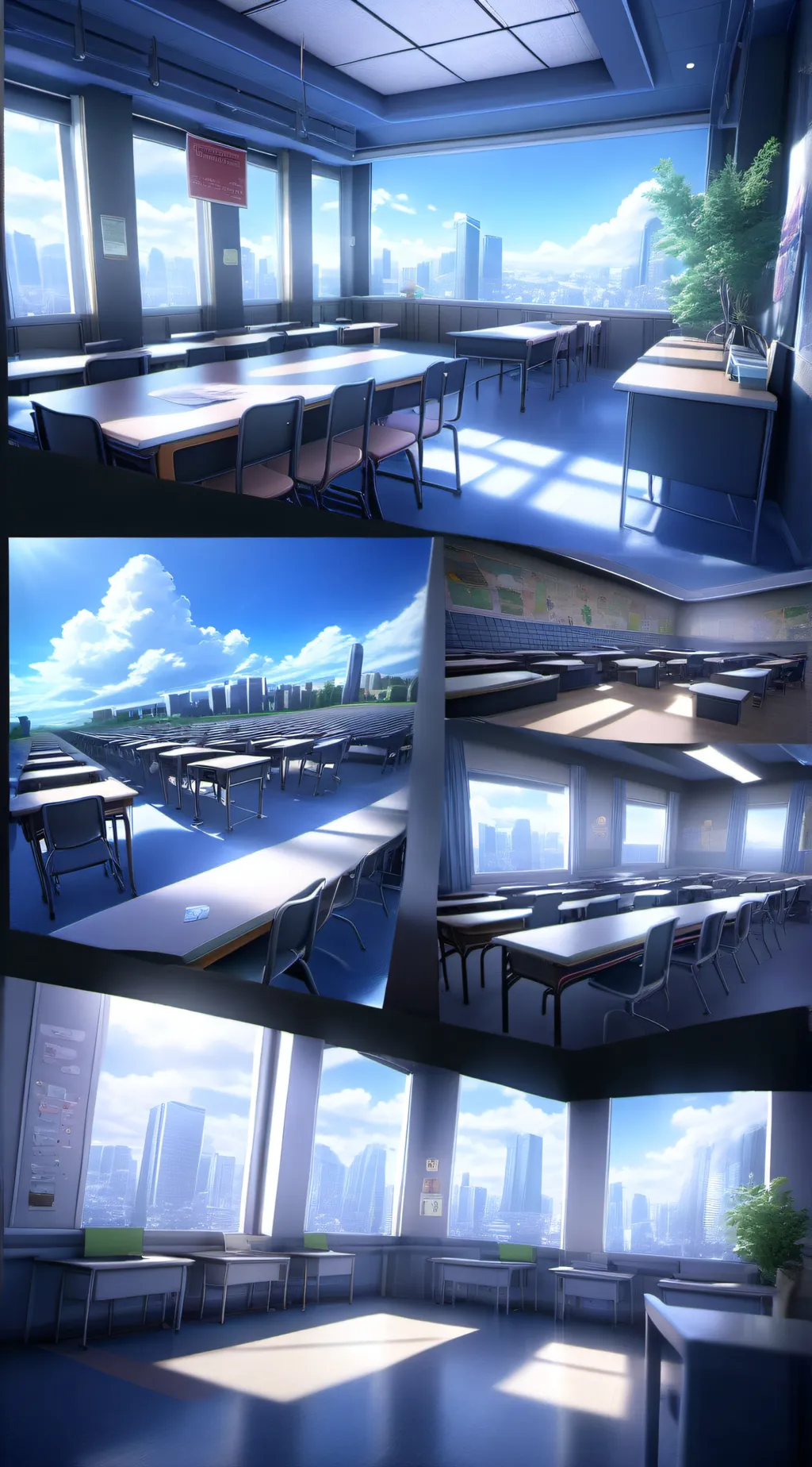 ai character: High school background