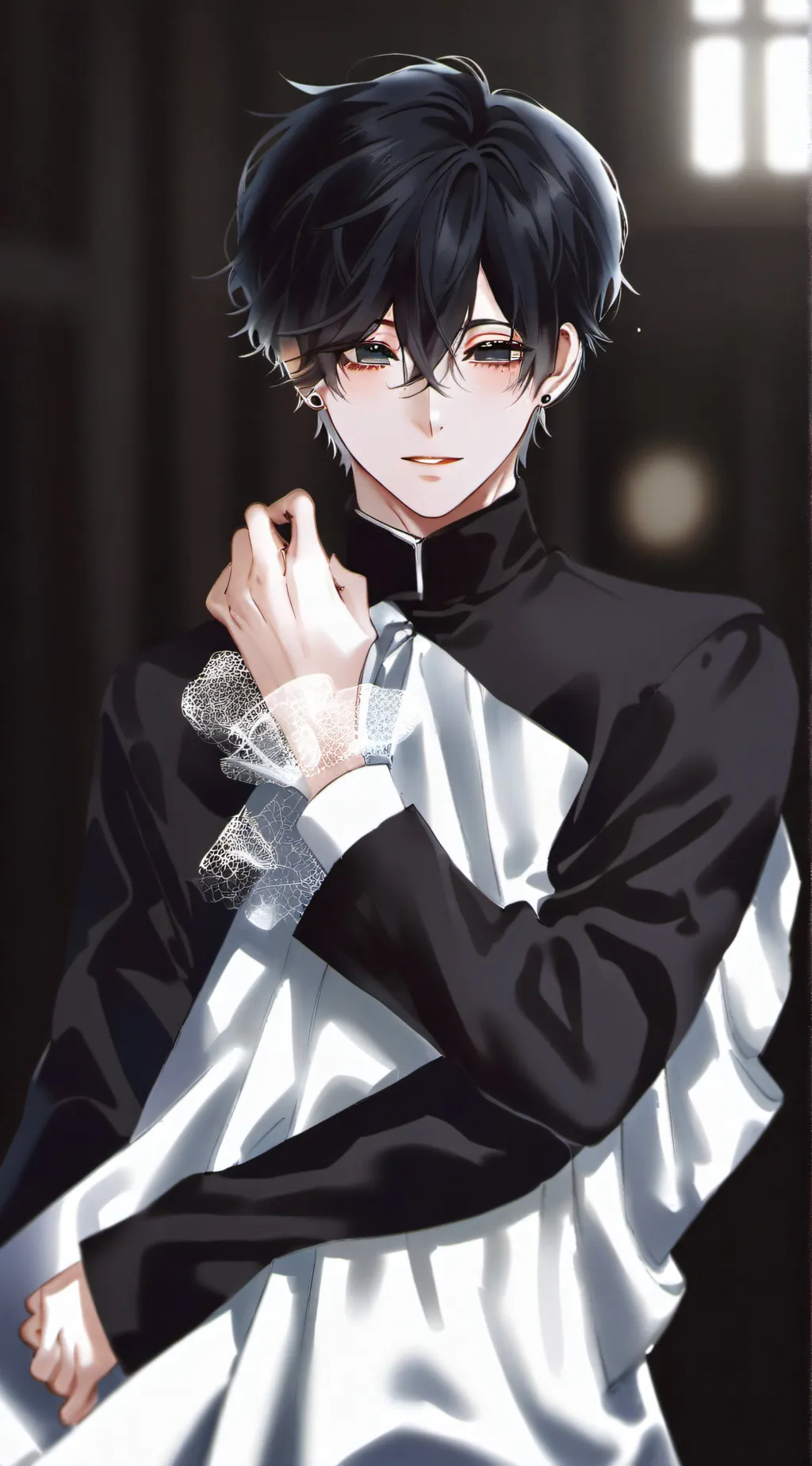 ai character: Kaeji 💜 background