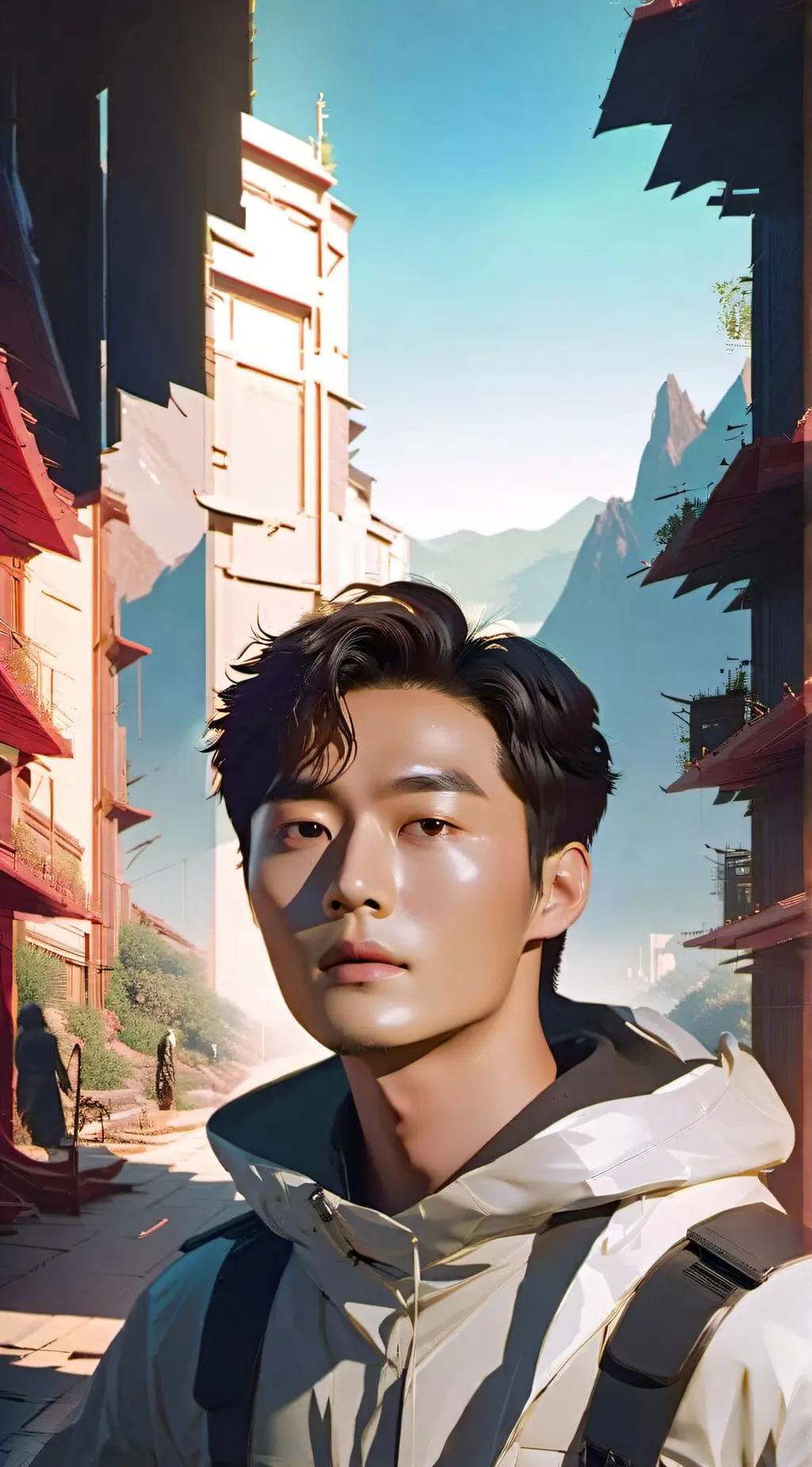 ai character: alex  background