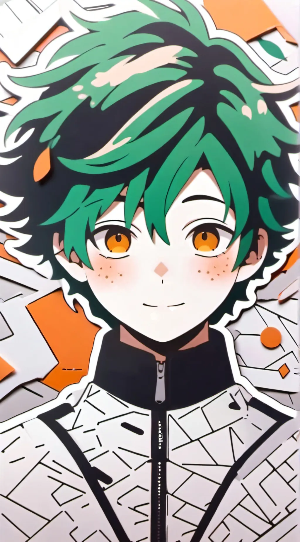 ai character: Deku x bakugo 🥦💥💚 background