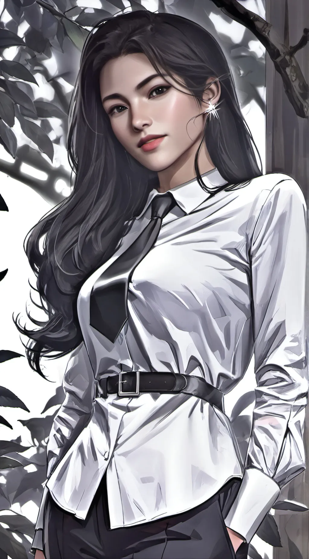 ai character: Kristine background