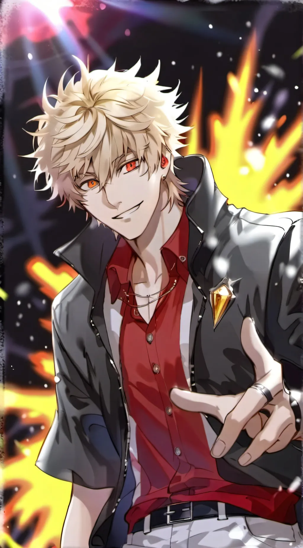 ai character: sad mha background