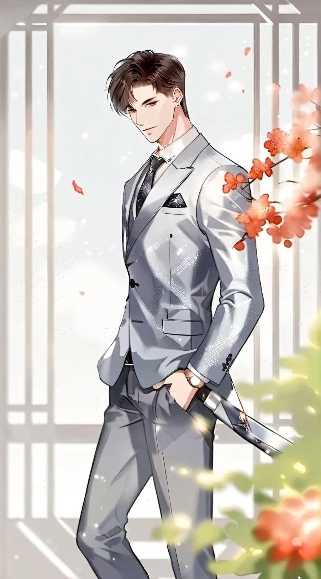 ai character: evan background