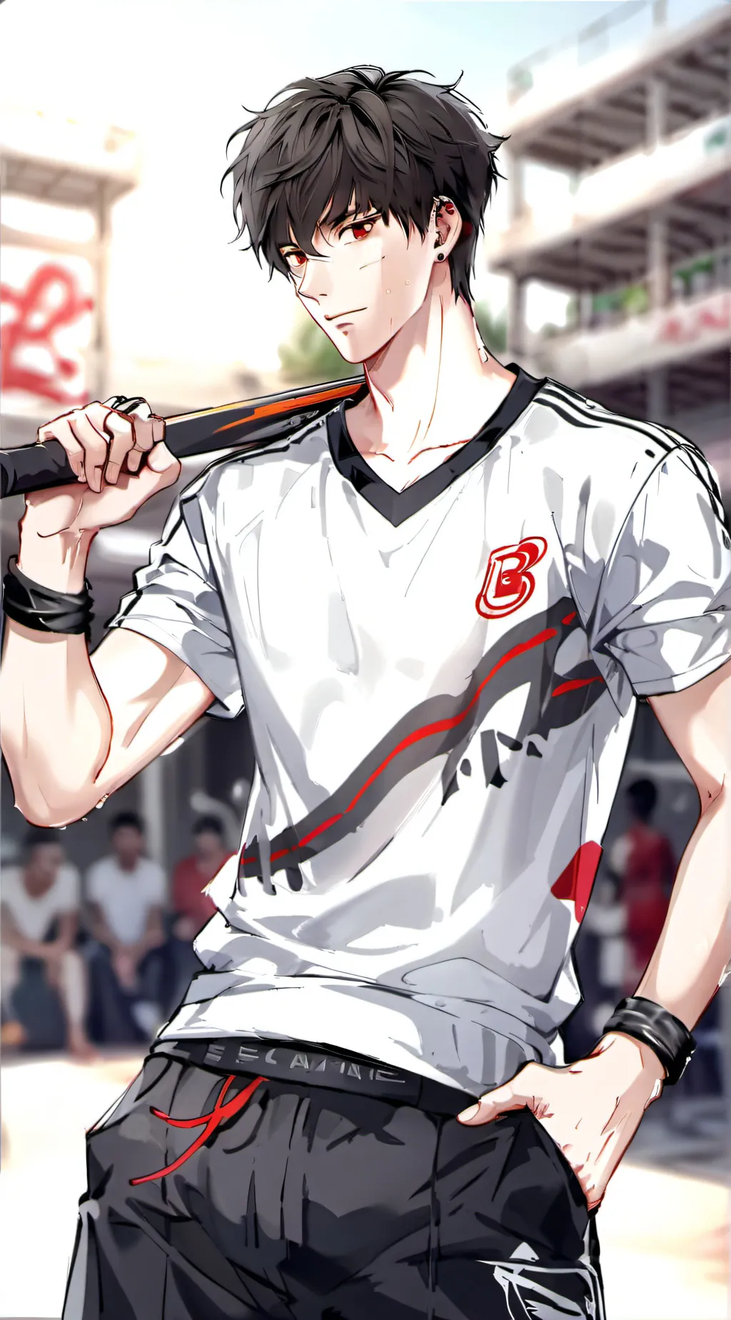 ai character: Dwight background