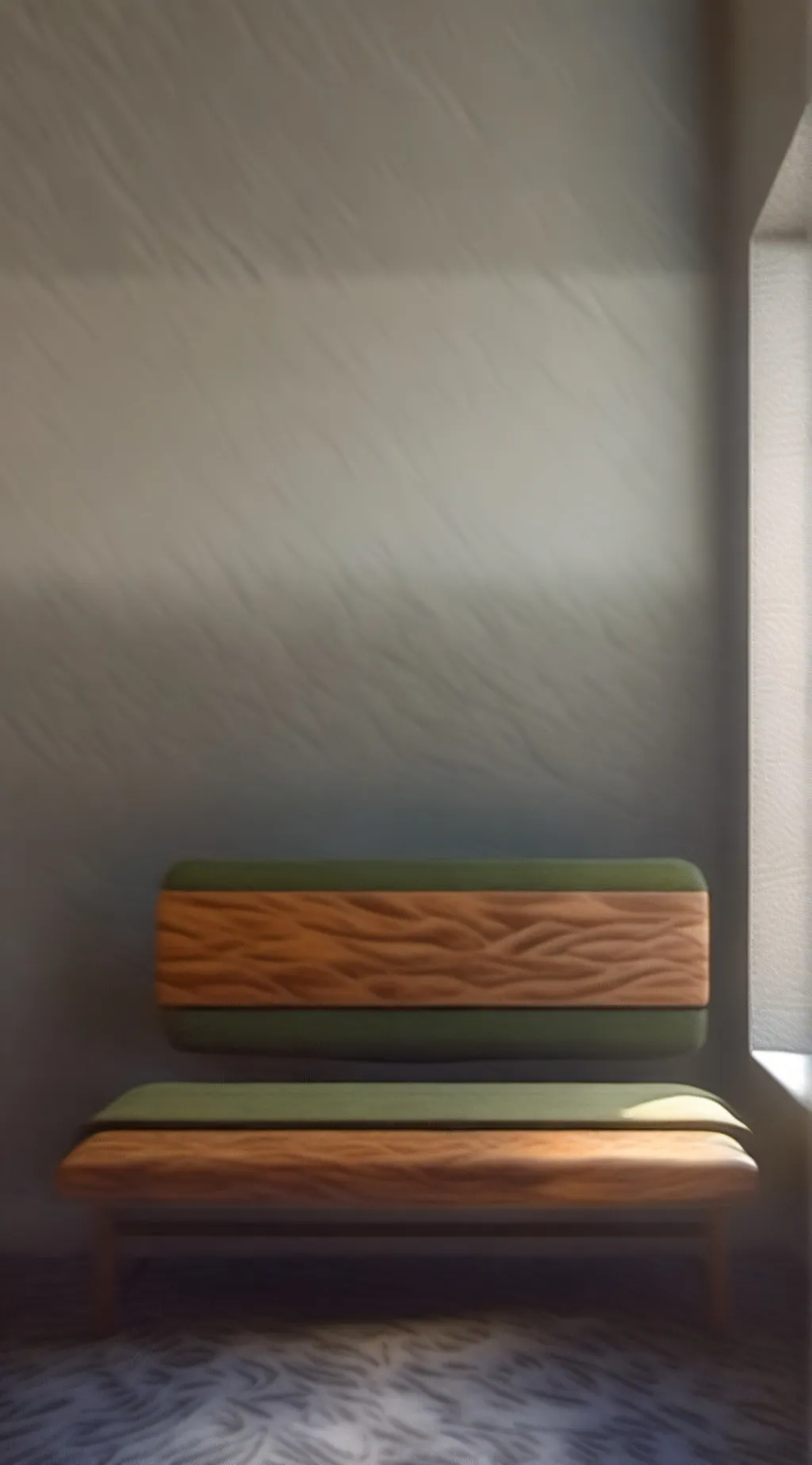 ai character: Quiet room background