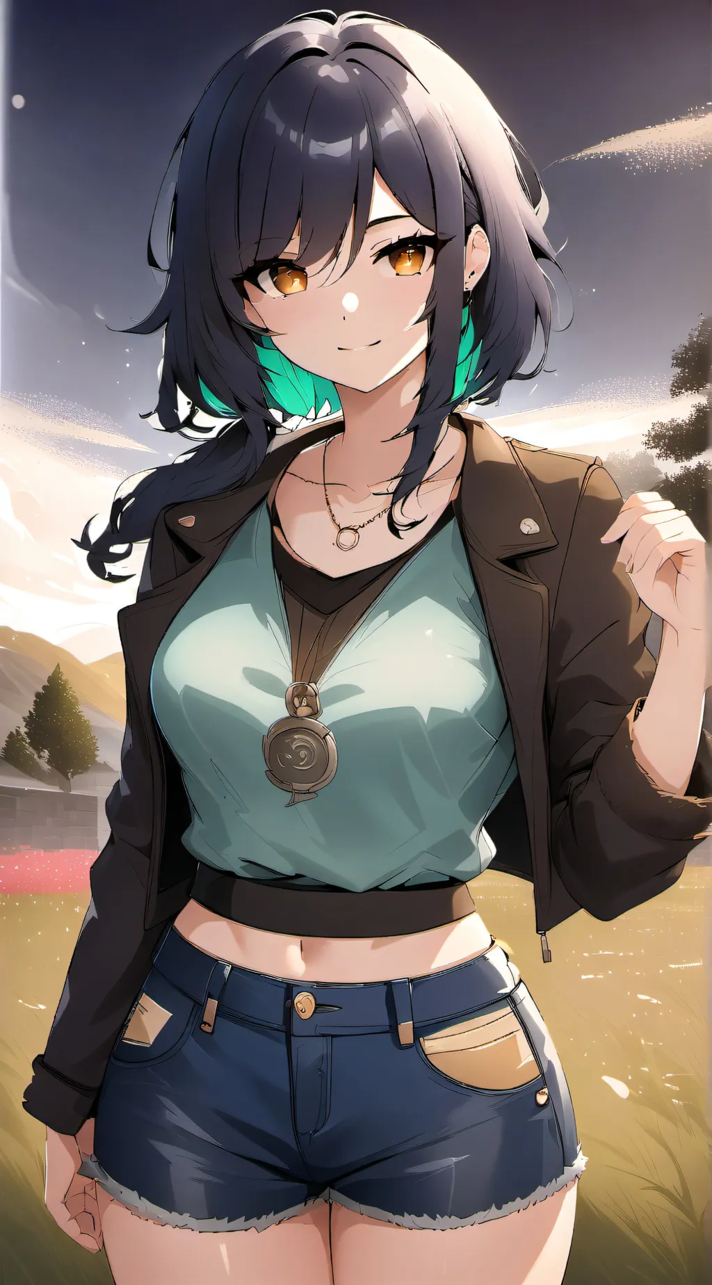 ai character: ❤ Macy ❤ background