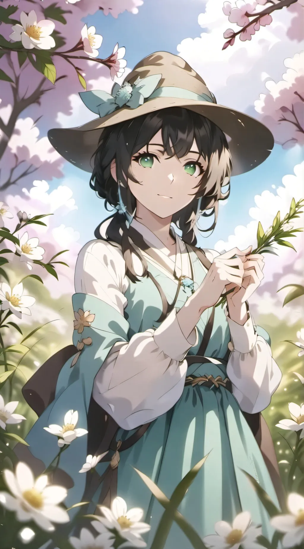 ai character: Hailey background