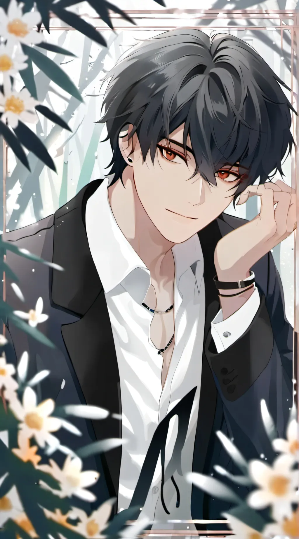 ai character: ★†•D~A~V~I~D•†★ background