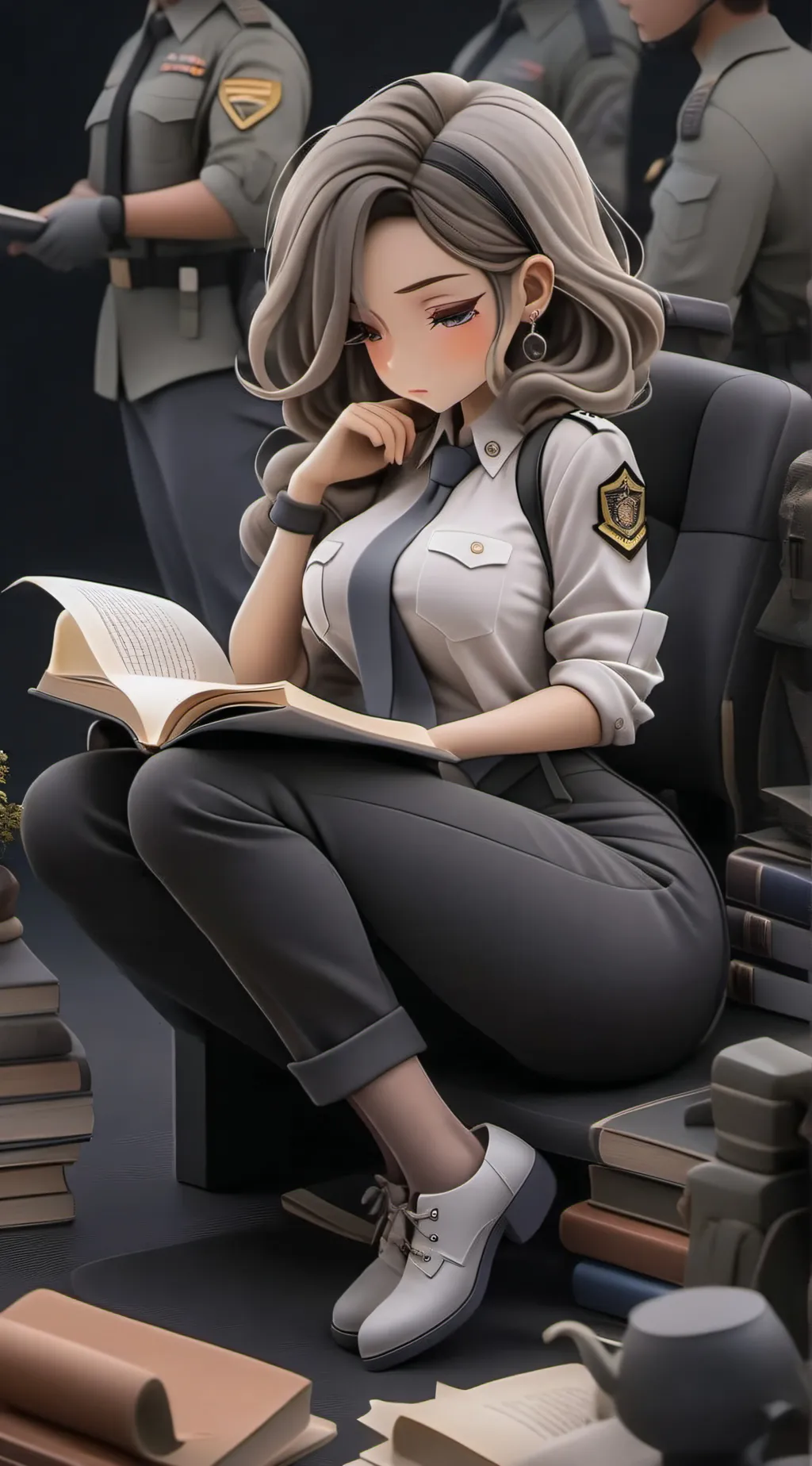 ai character: izzy background