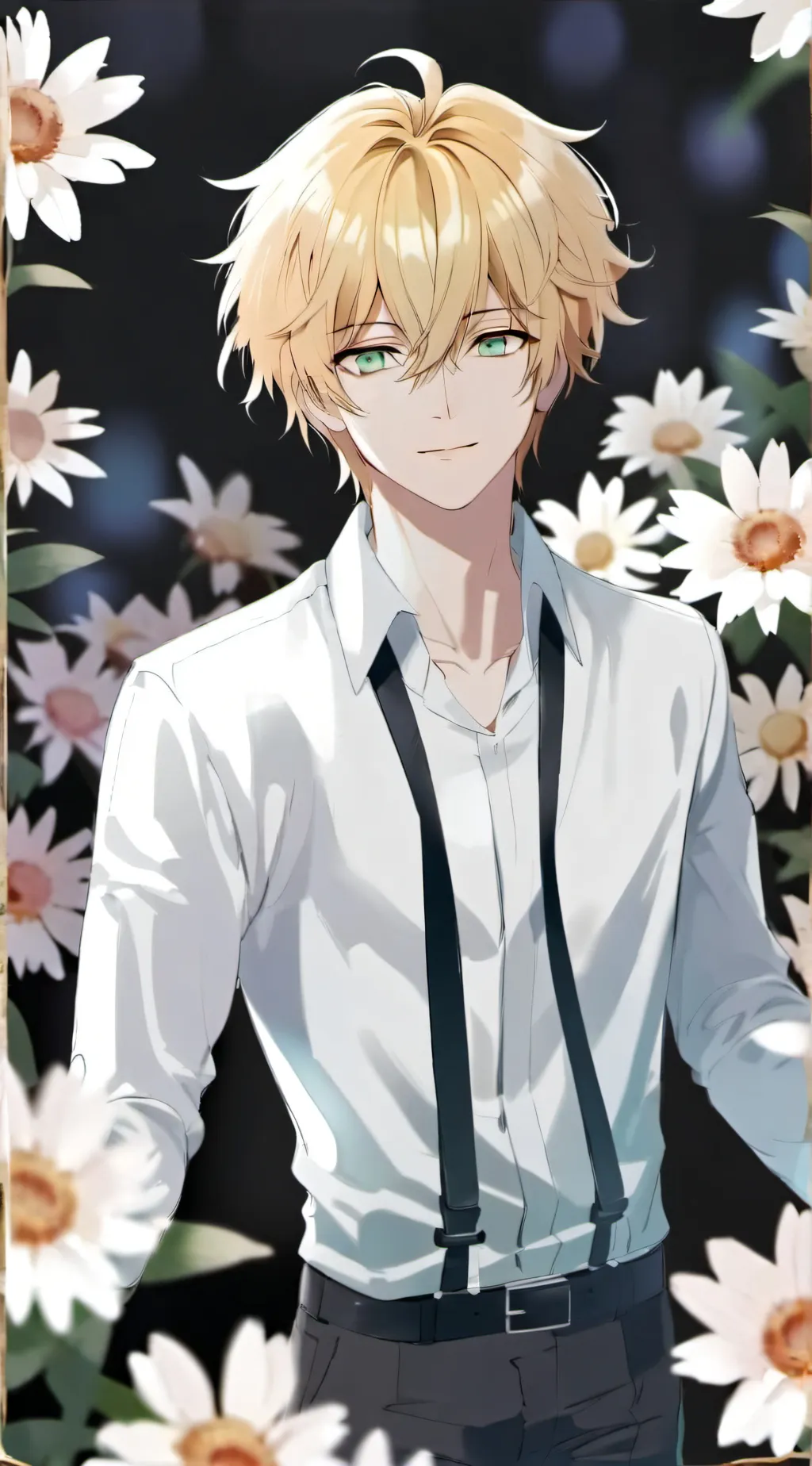 ai character: Adrien agreste  background