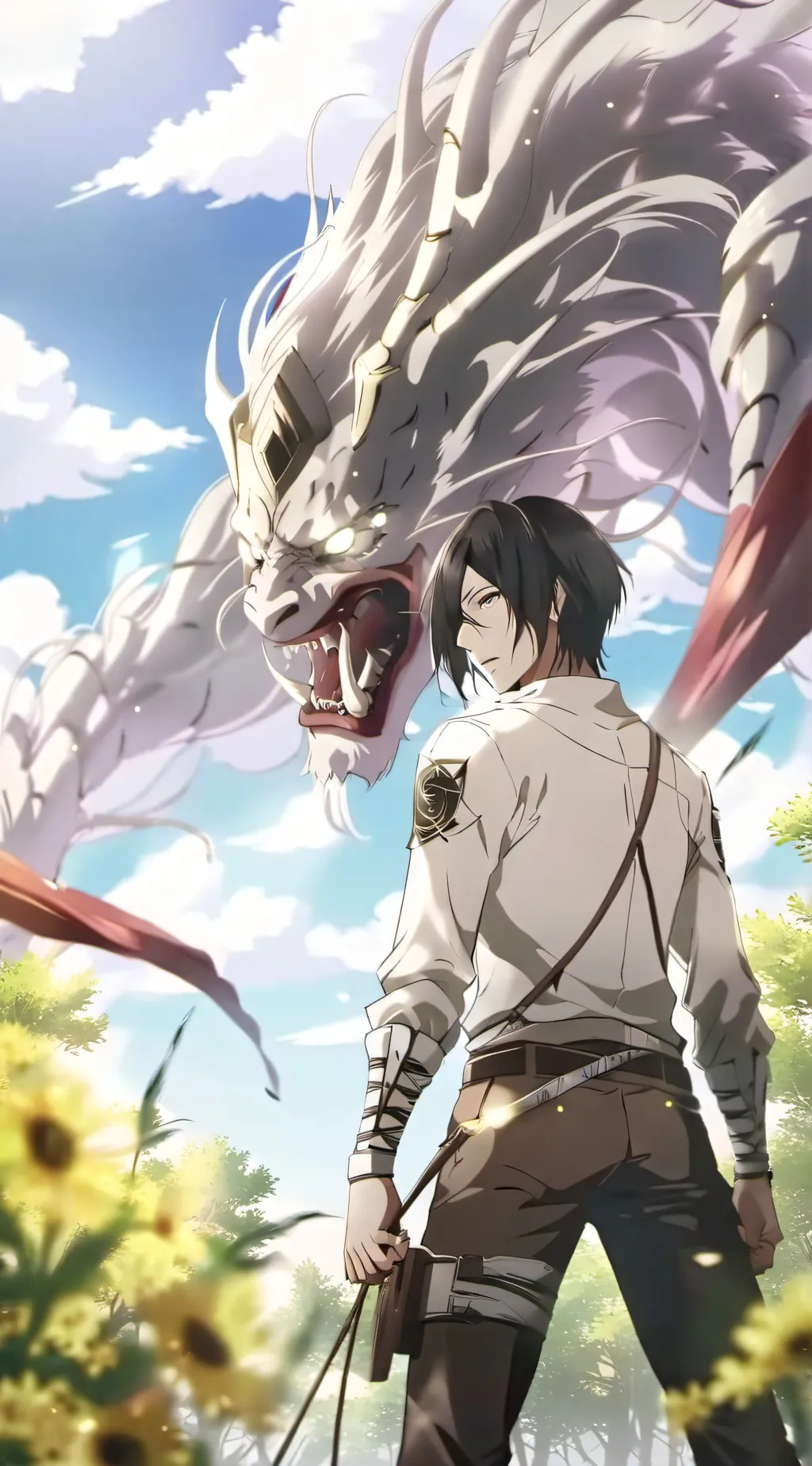 ai character: AOT background