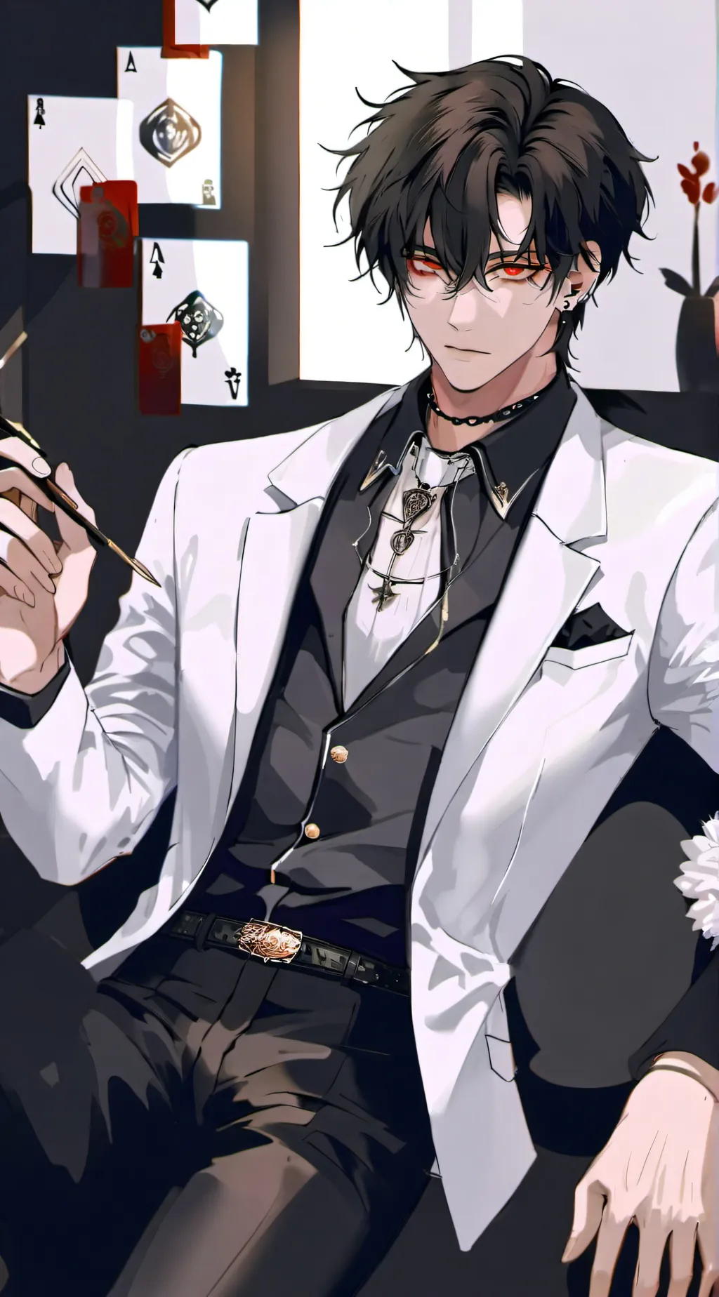 ai character: Aaron background