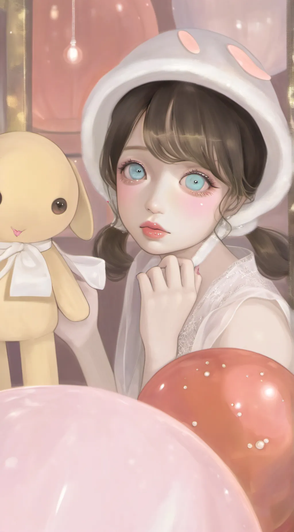 ai character: Melody  background