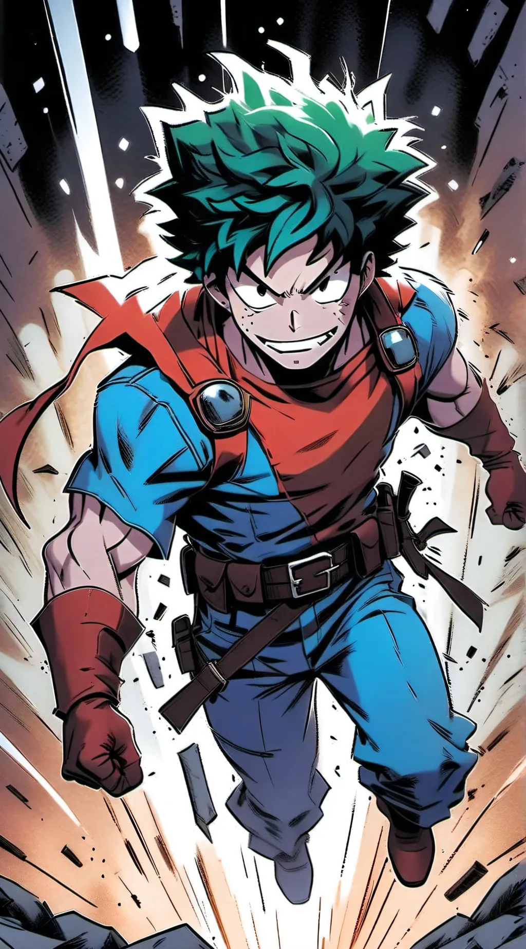 ai character: Deku background