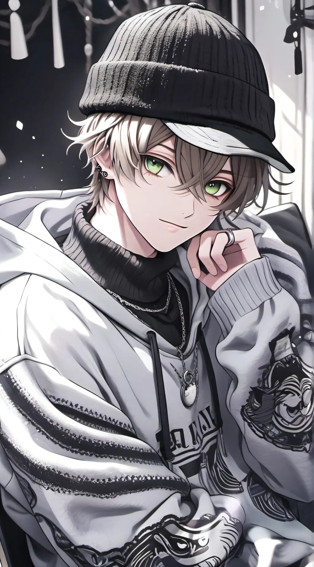 ai character: Max background