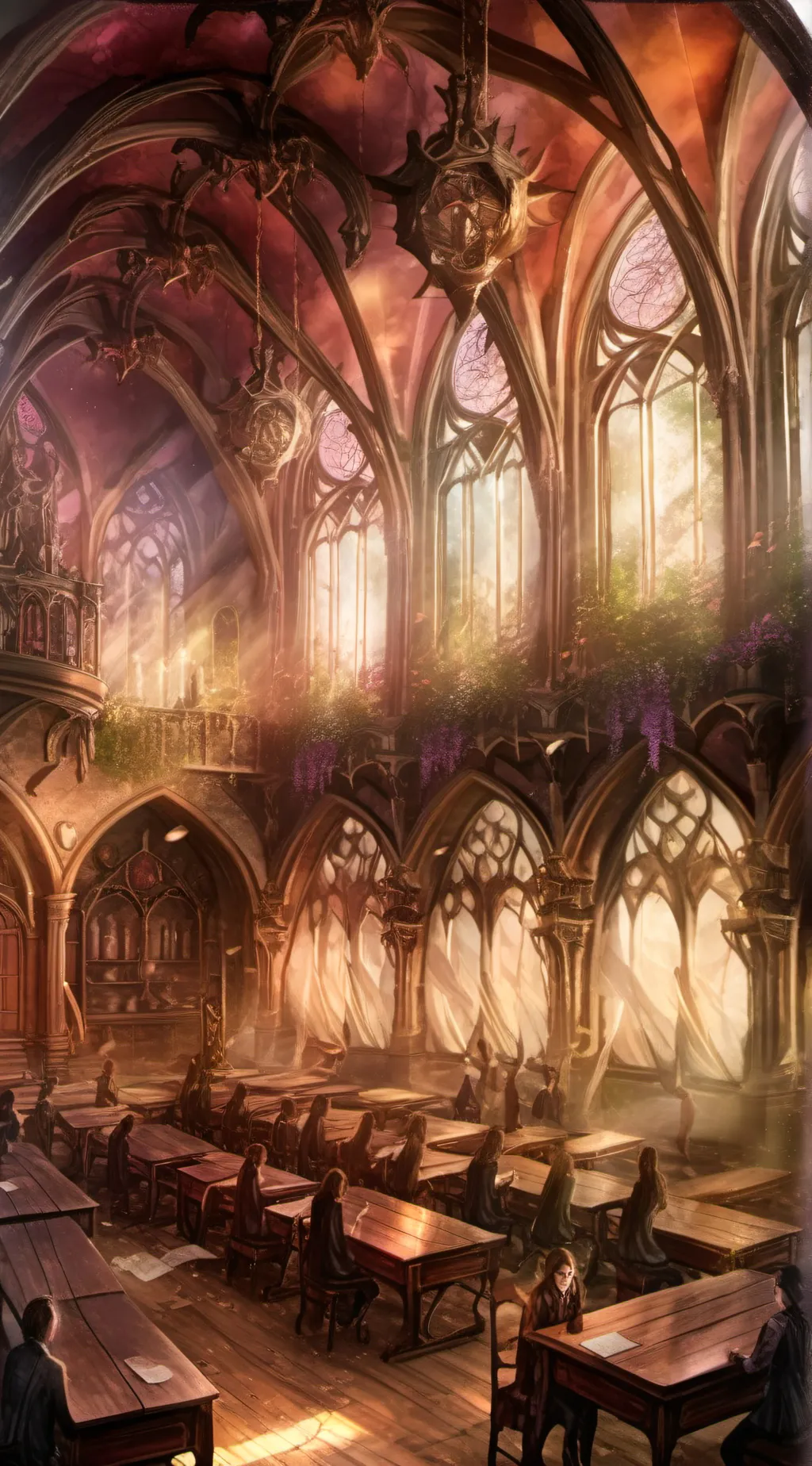 ai character: Power school background