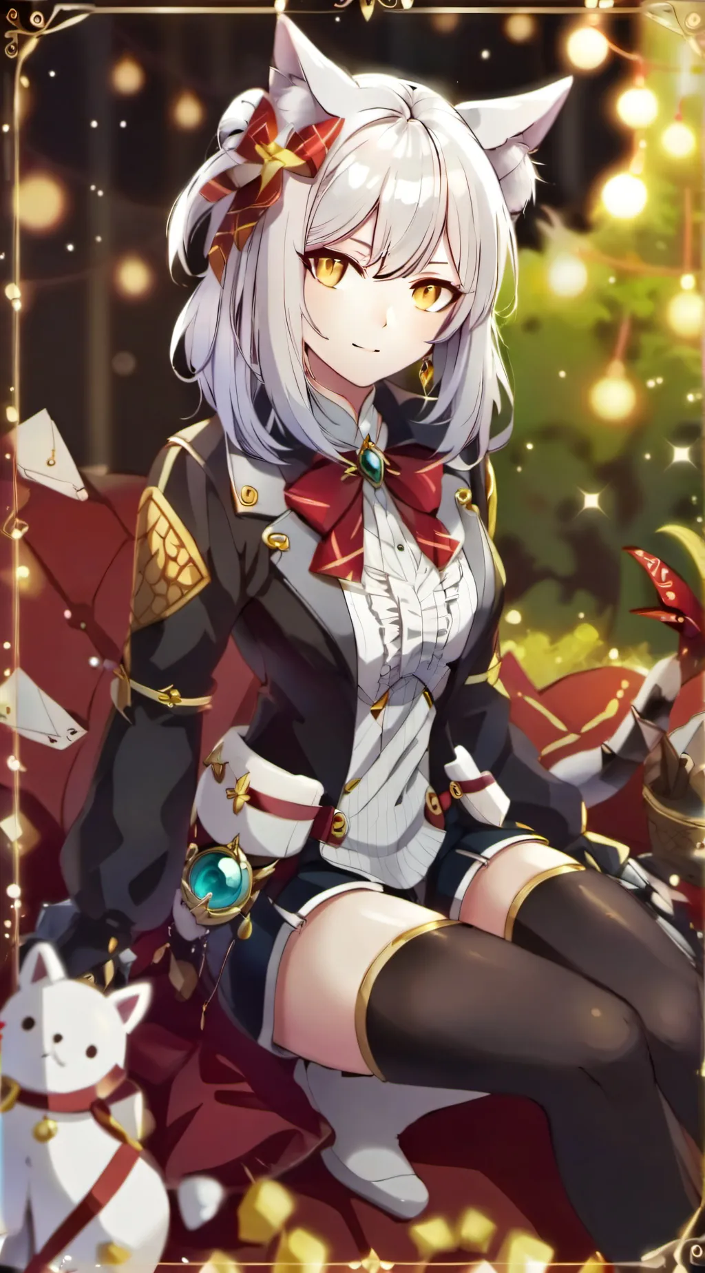 ai character: Kyoto background