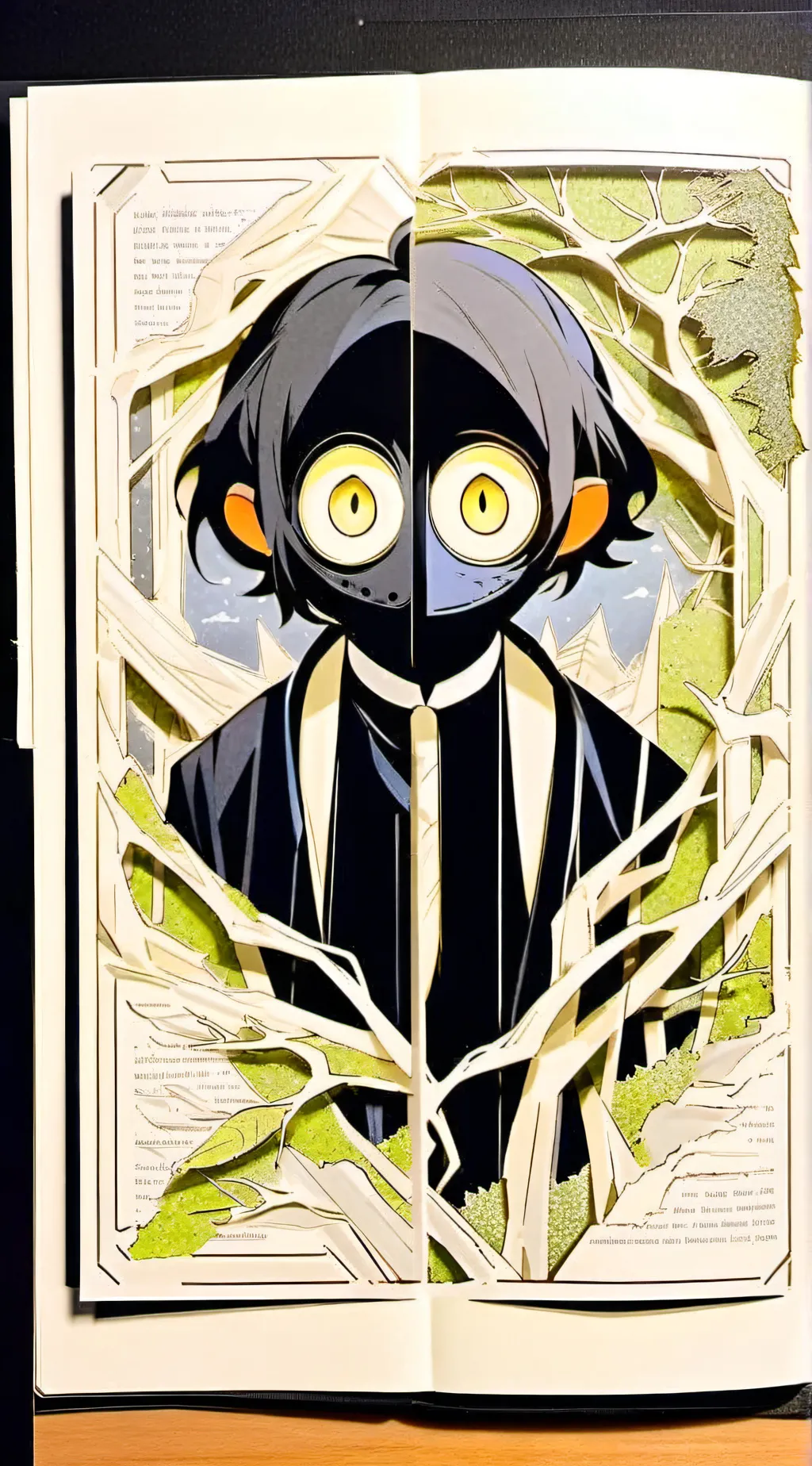 ai character: Tom Tomasino 👻 background