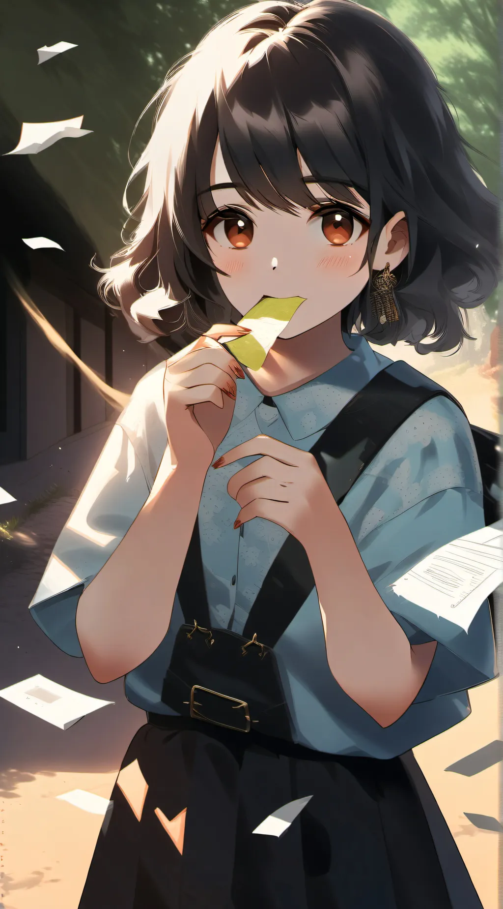 ai character: Koko! background