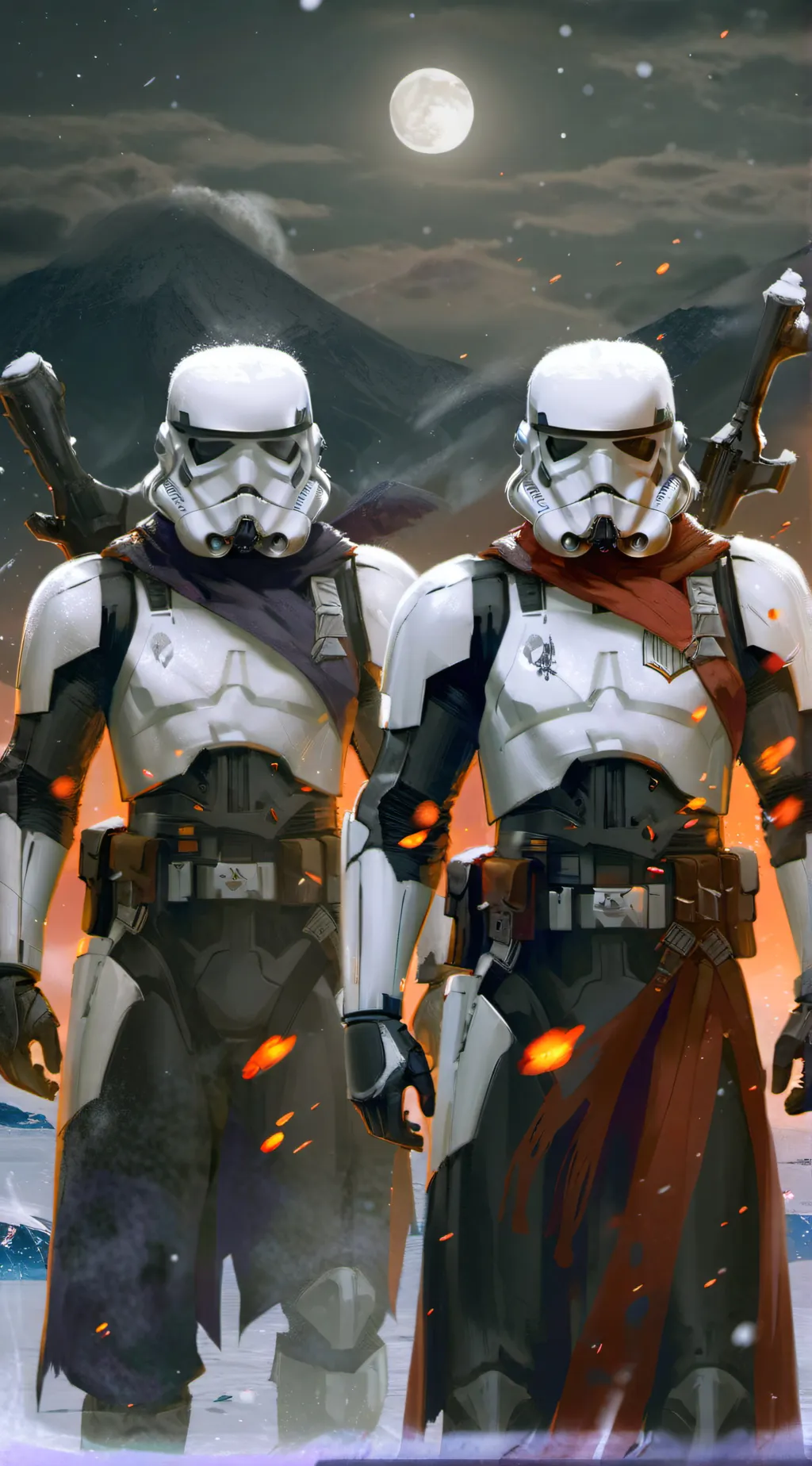 ai character:  A star wars story background