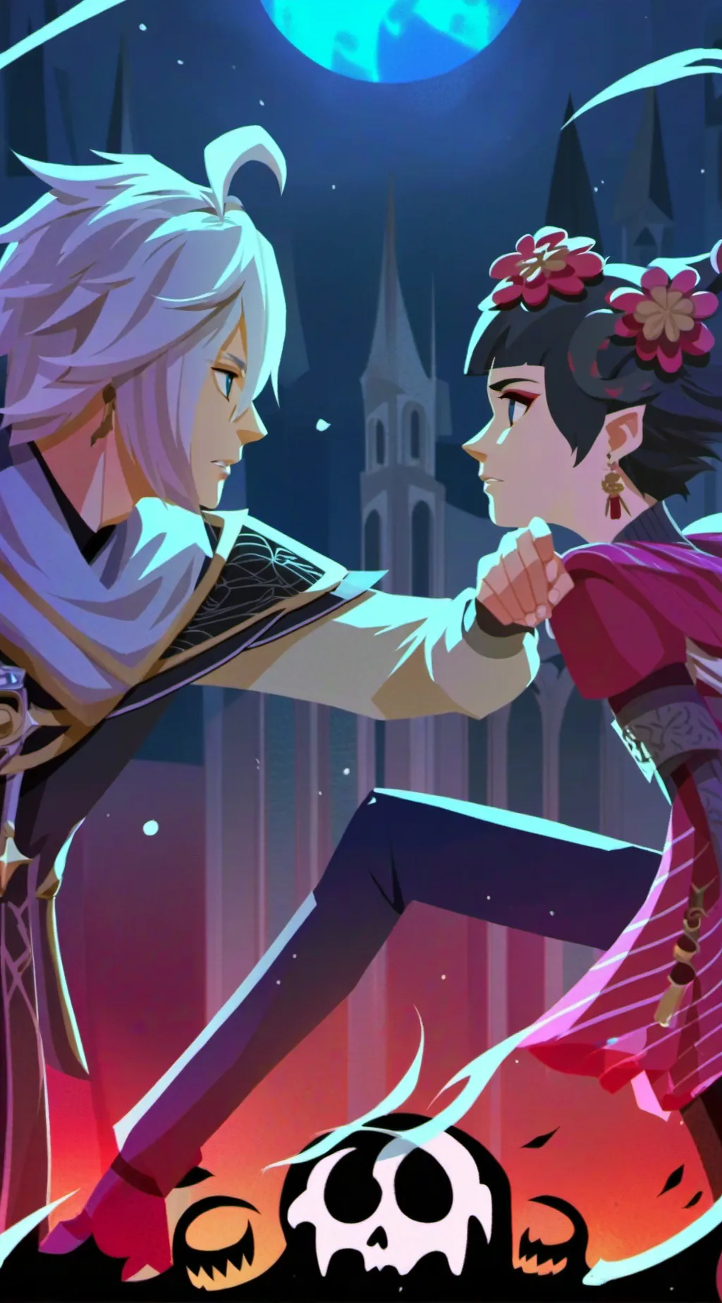 ai character: MHA but ur school background