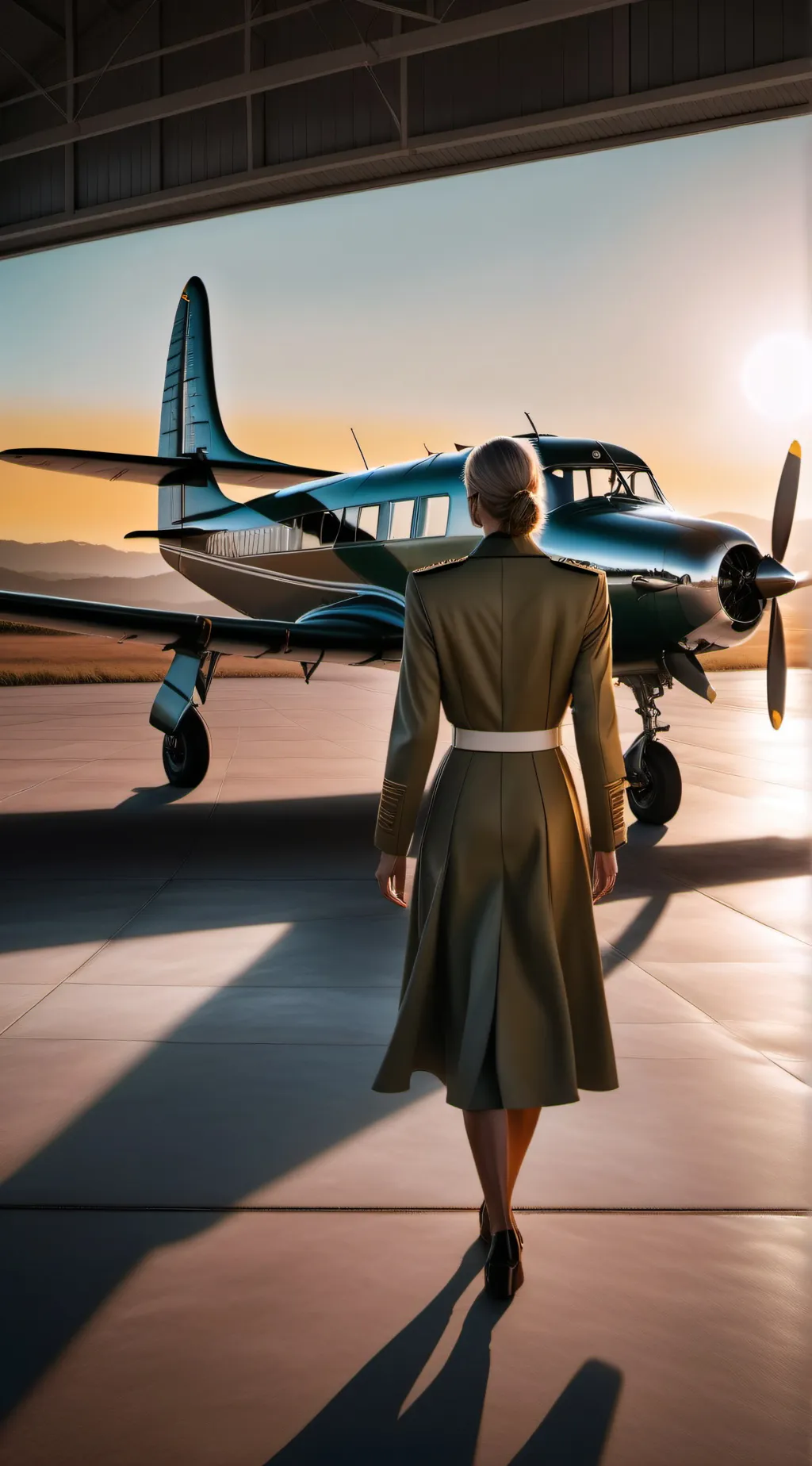 ai character: Stiger background