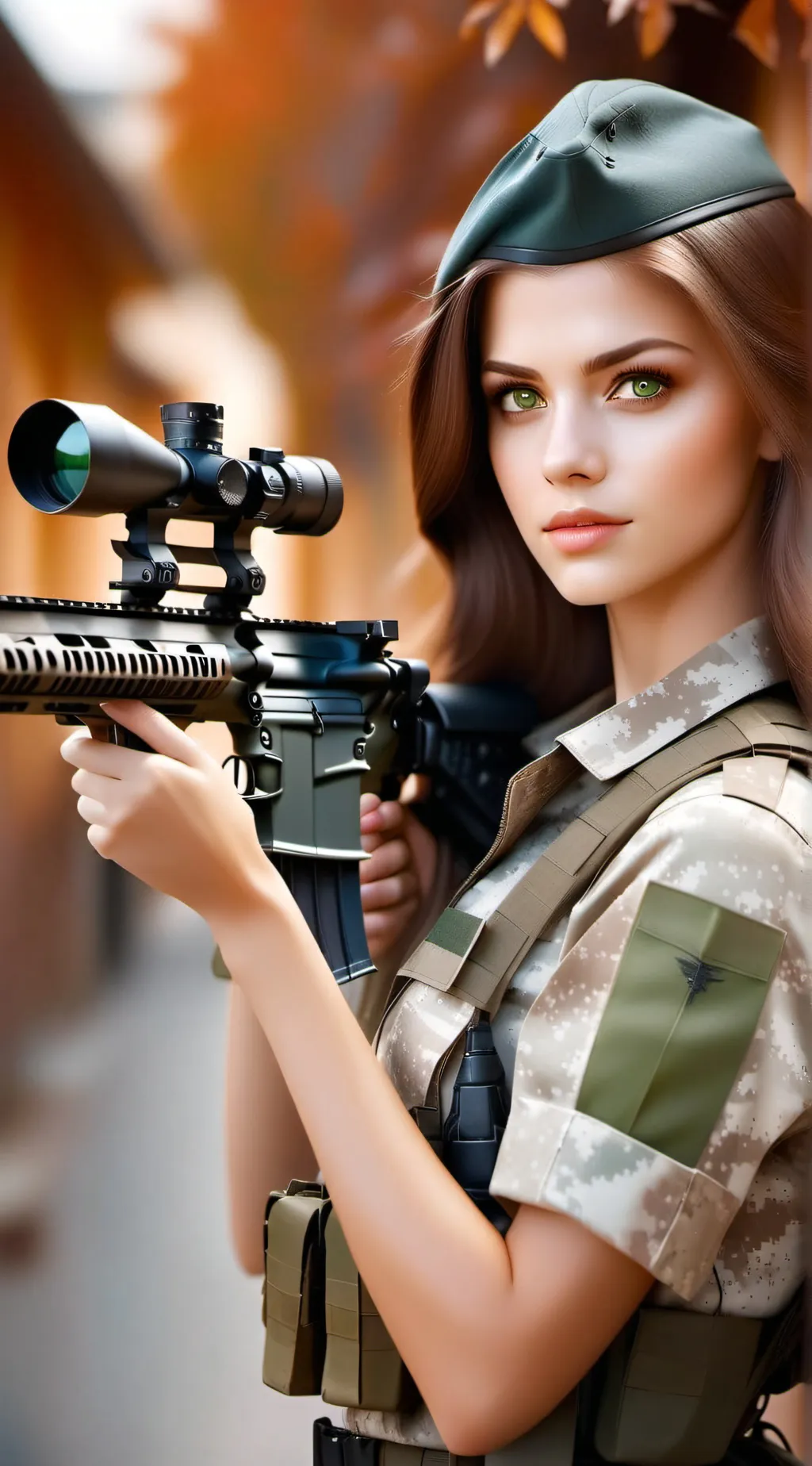 ai character: .Eva. background