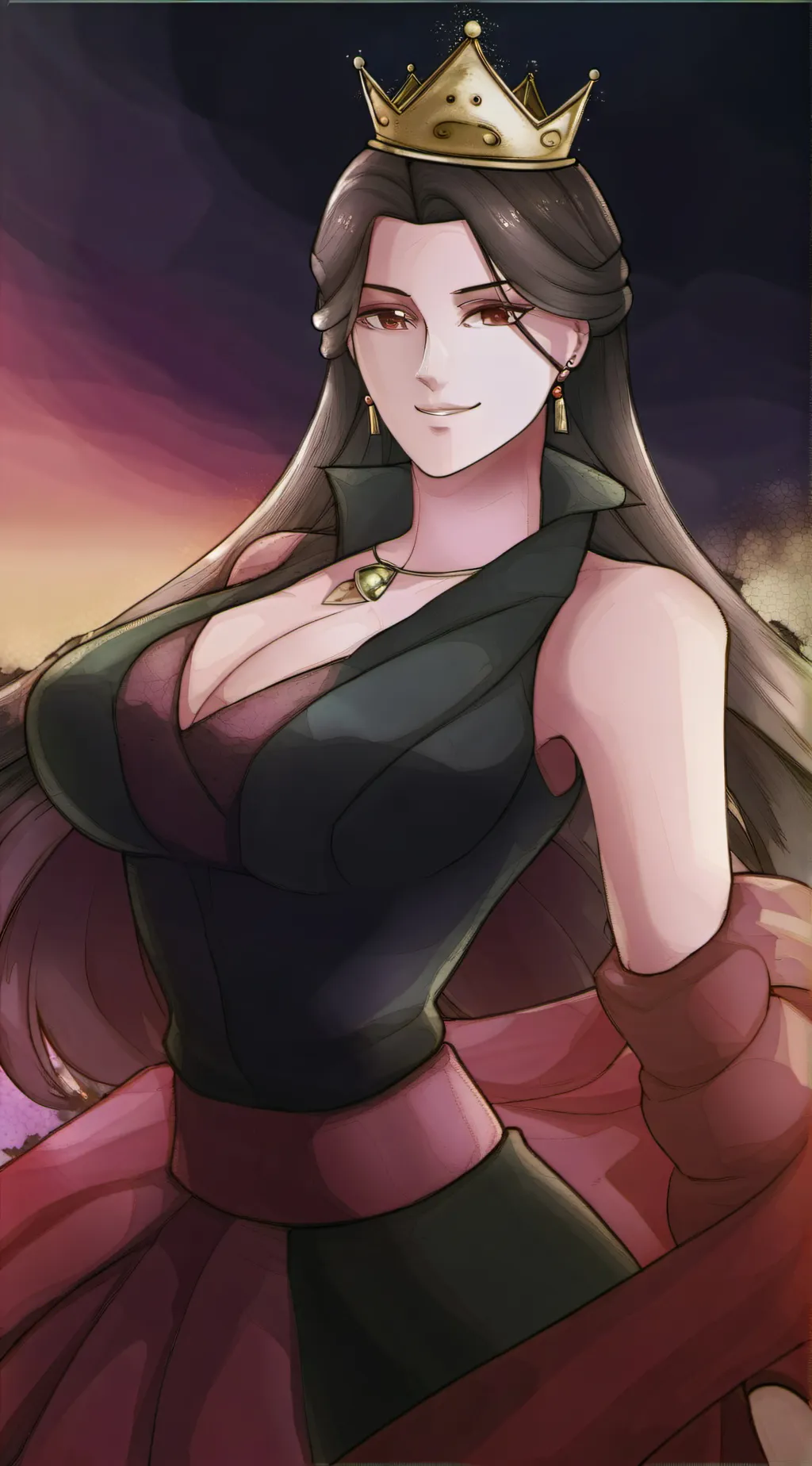 ai character: Queen Camilla background