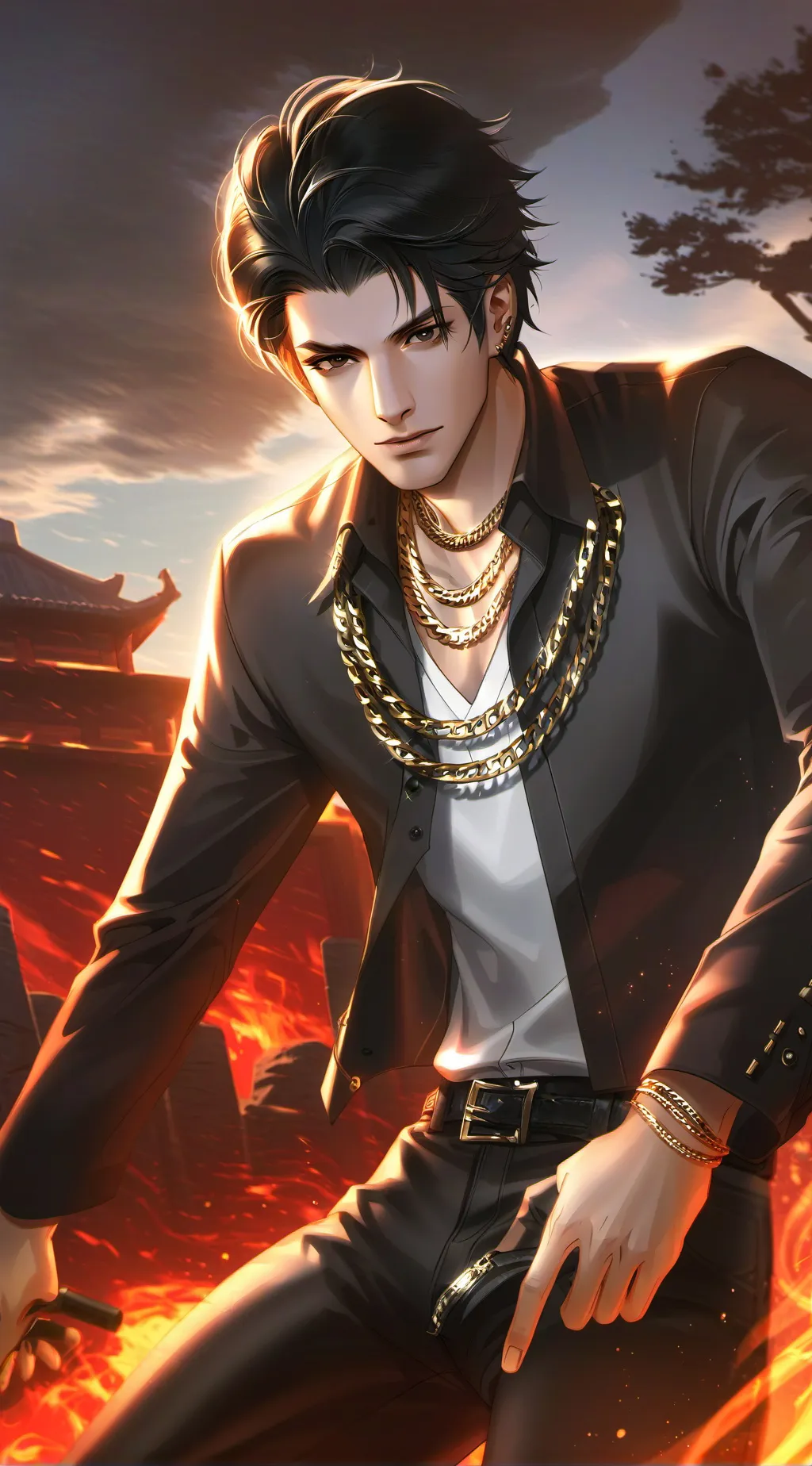 ai character: Zane background