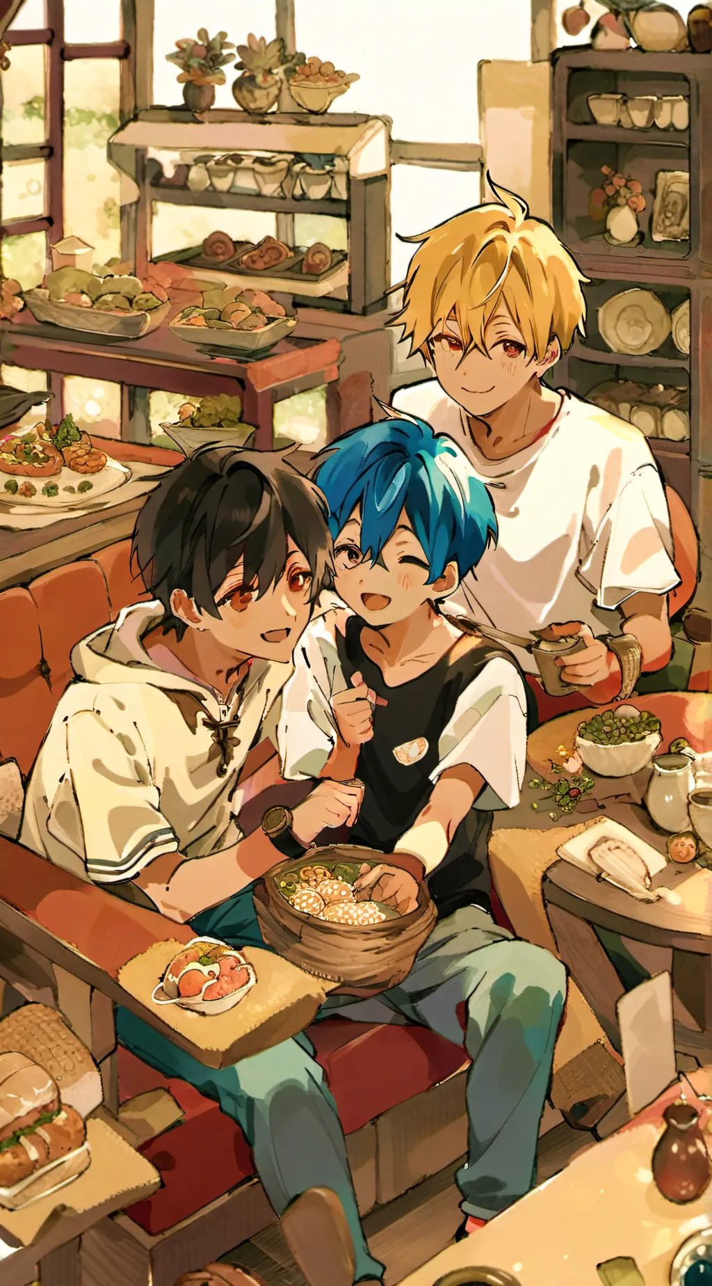 ai character: hizashi oboroshota background