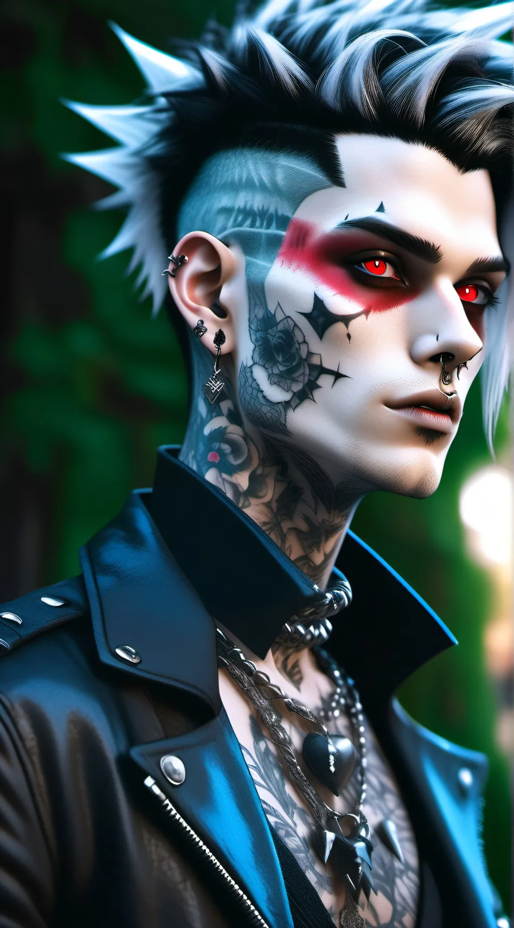 ai character: Zander background