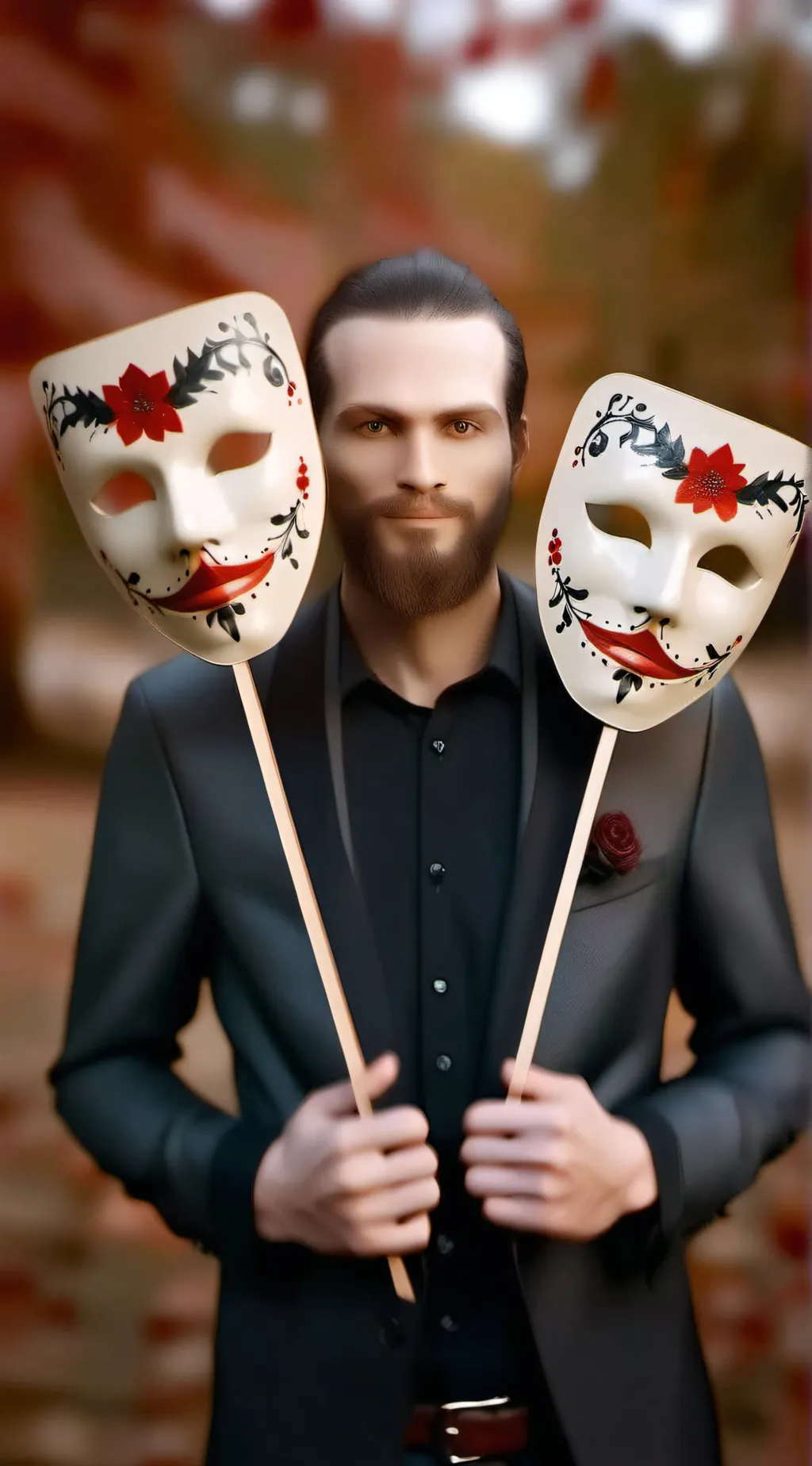 ai character: the oldest view background