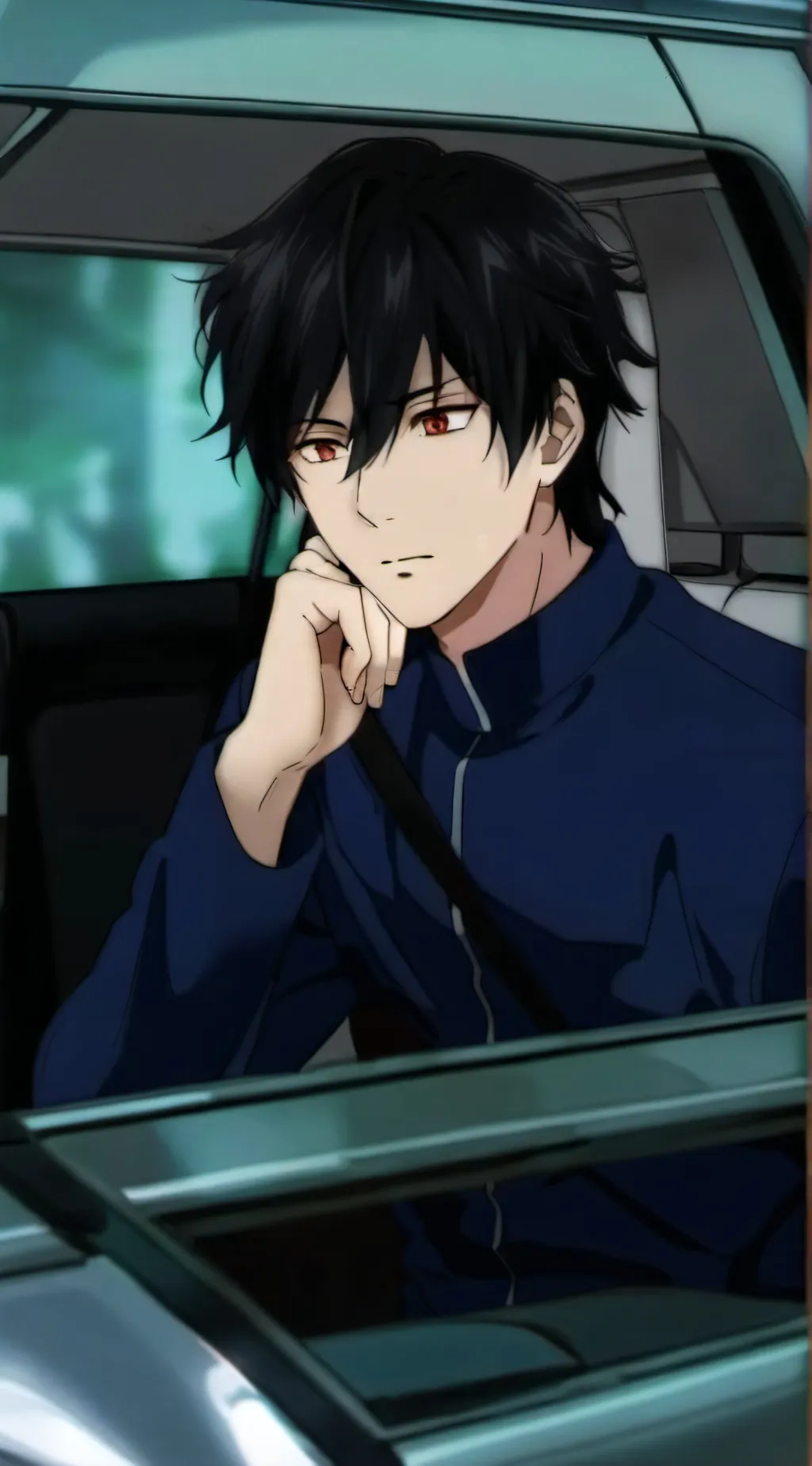 ai character: ~megumi fushiguro~ background