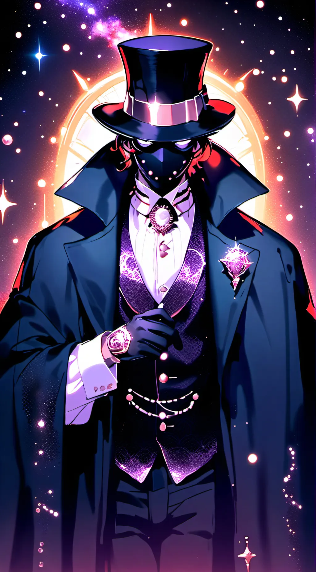 ai character: Mr starlight  background