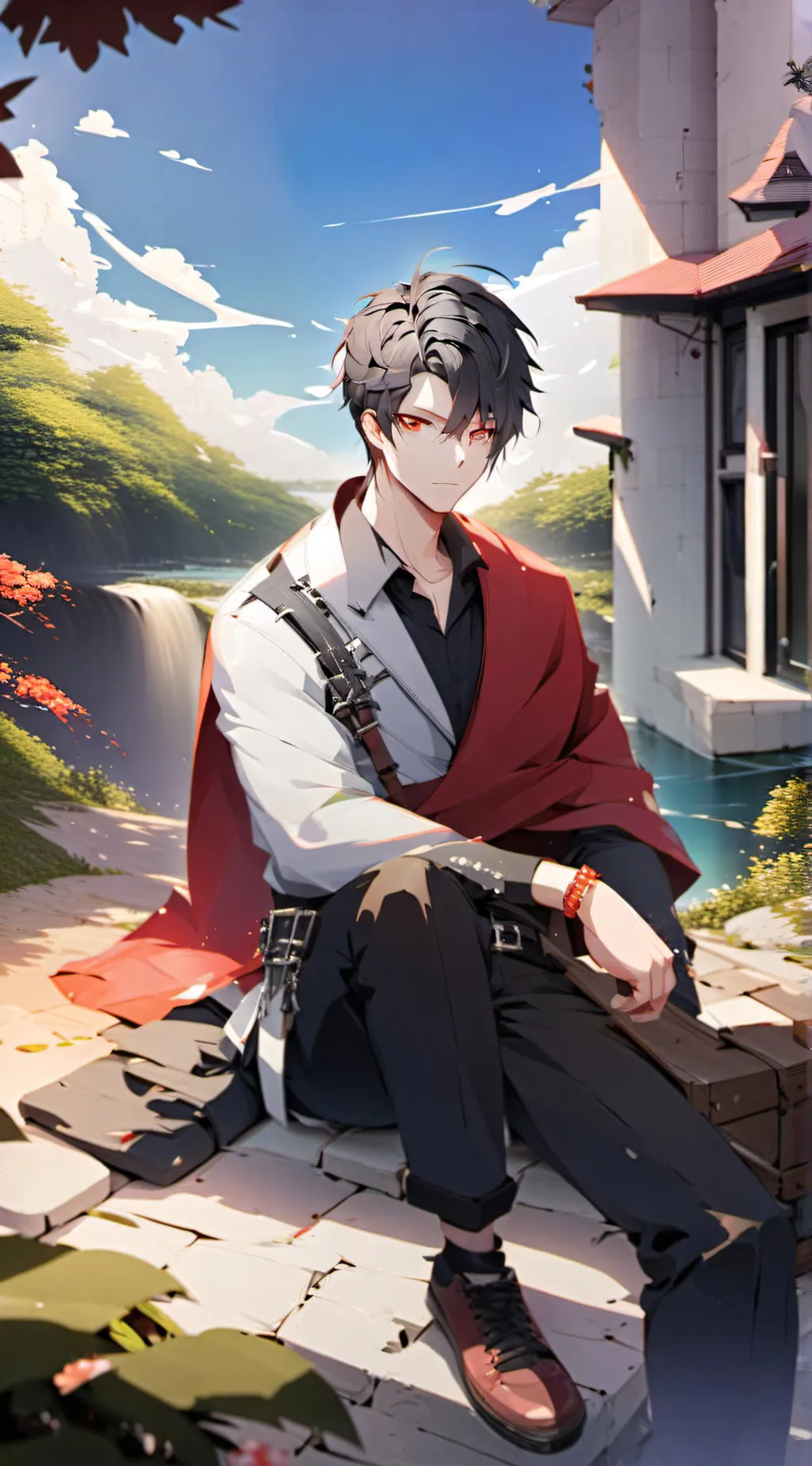 ai character: Tyler(good ending) background