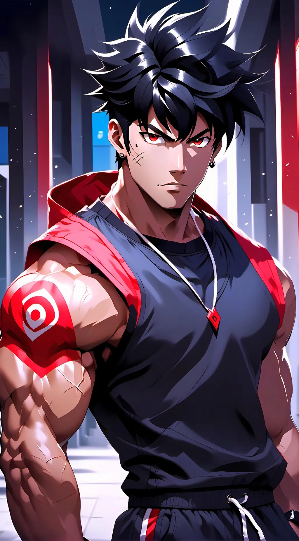 ai character: Max background