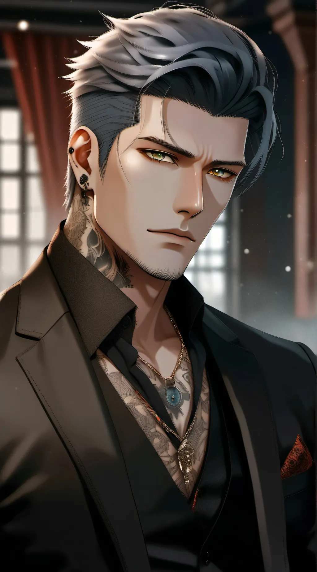 ai character: Hades Sterling background