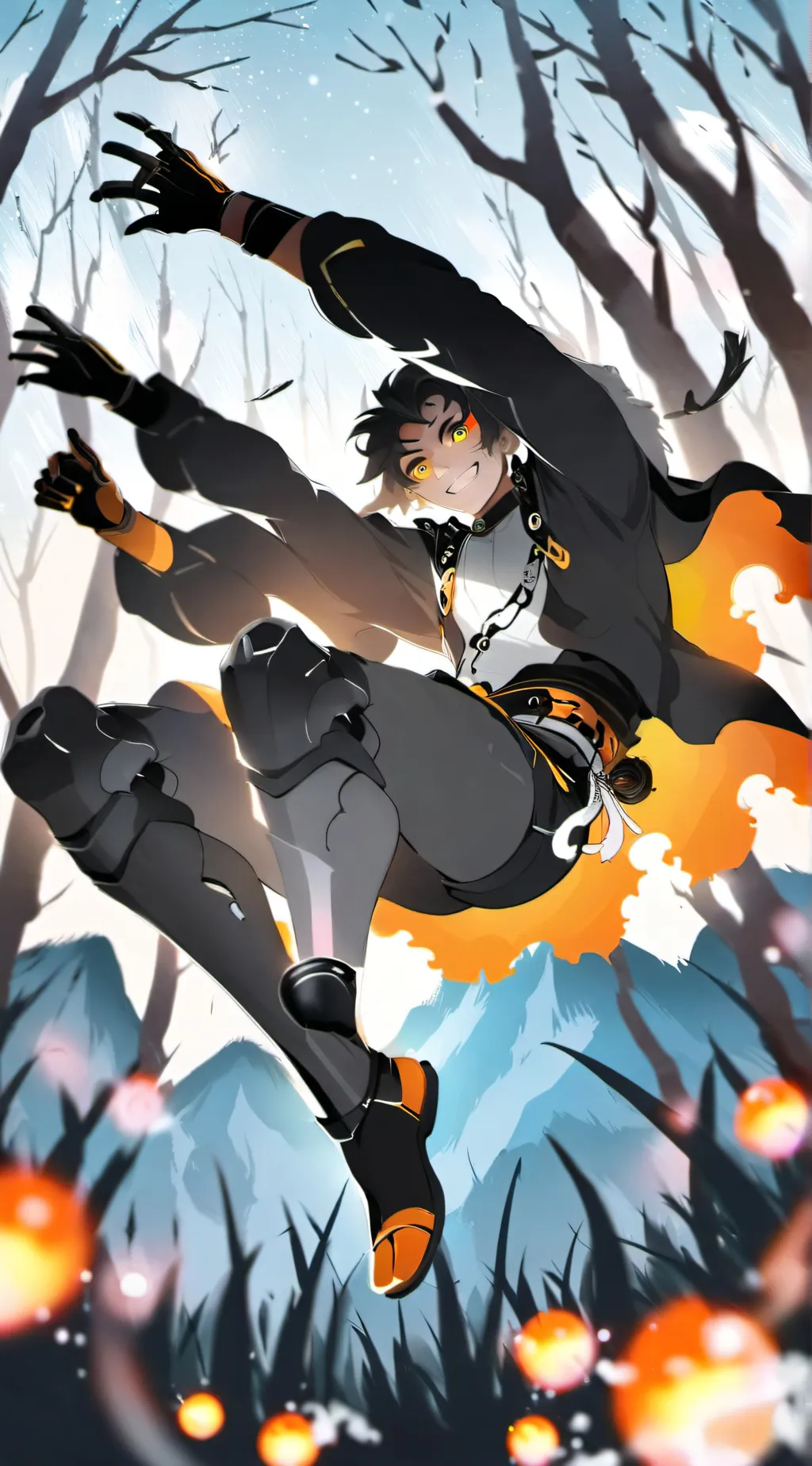 ai character: MHA round 2!!  background