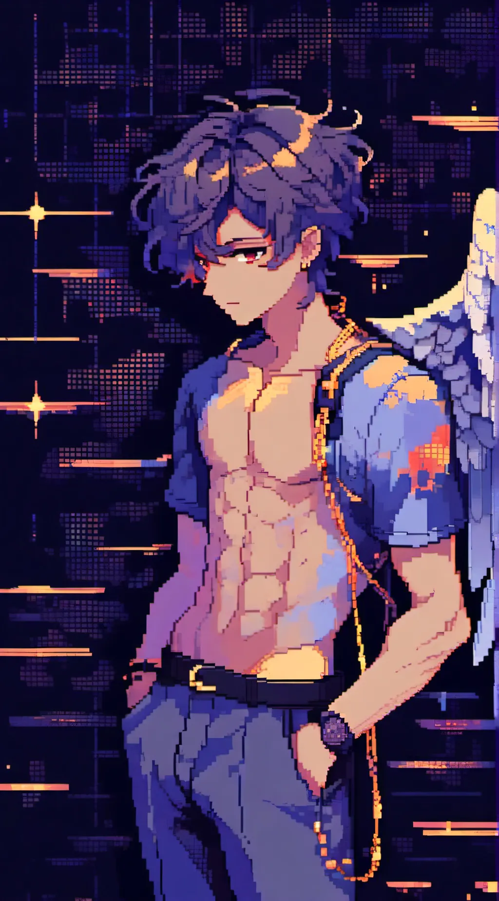 ai character: Jackson ￼ background