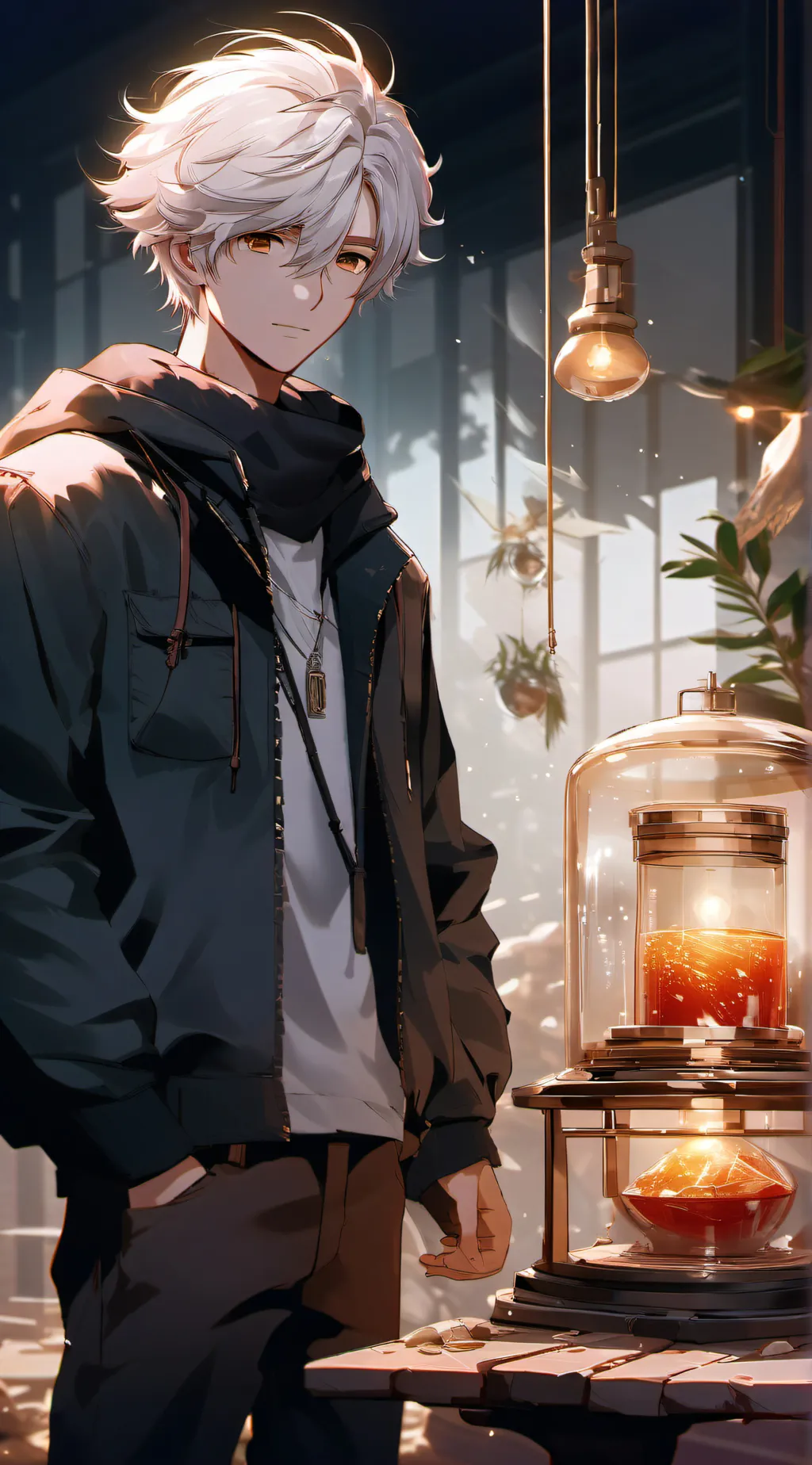 ai character: Rain x Koyuki background